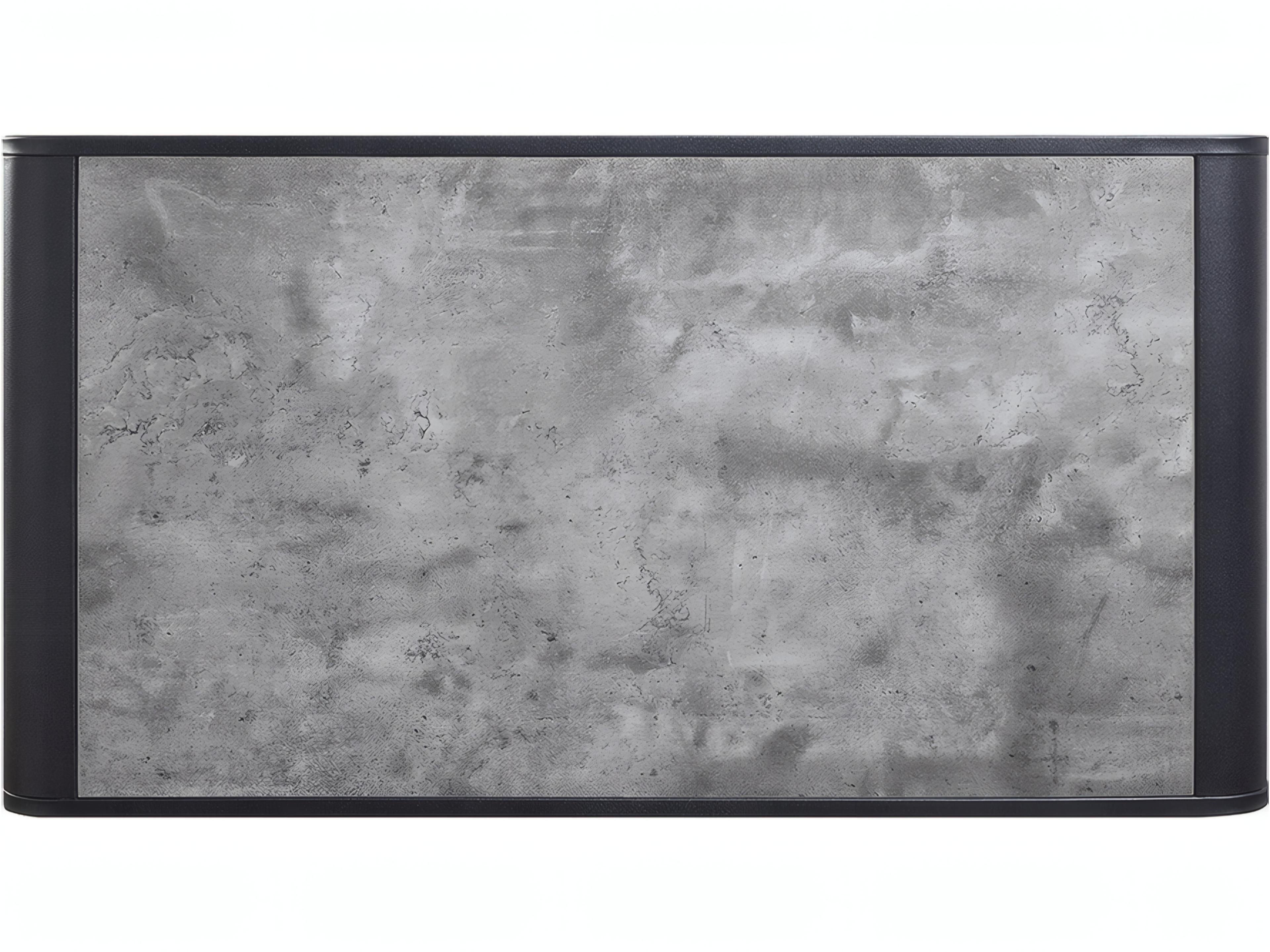 Acme Furniture Raziela Rectangular Wood Concrete Gray Black Coffee Table