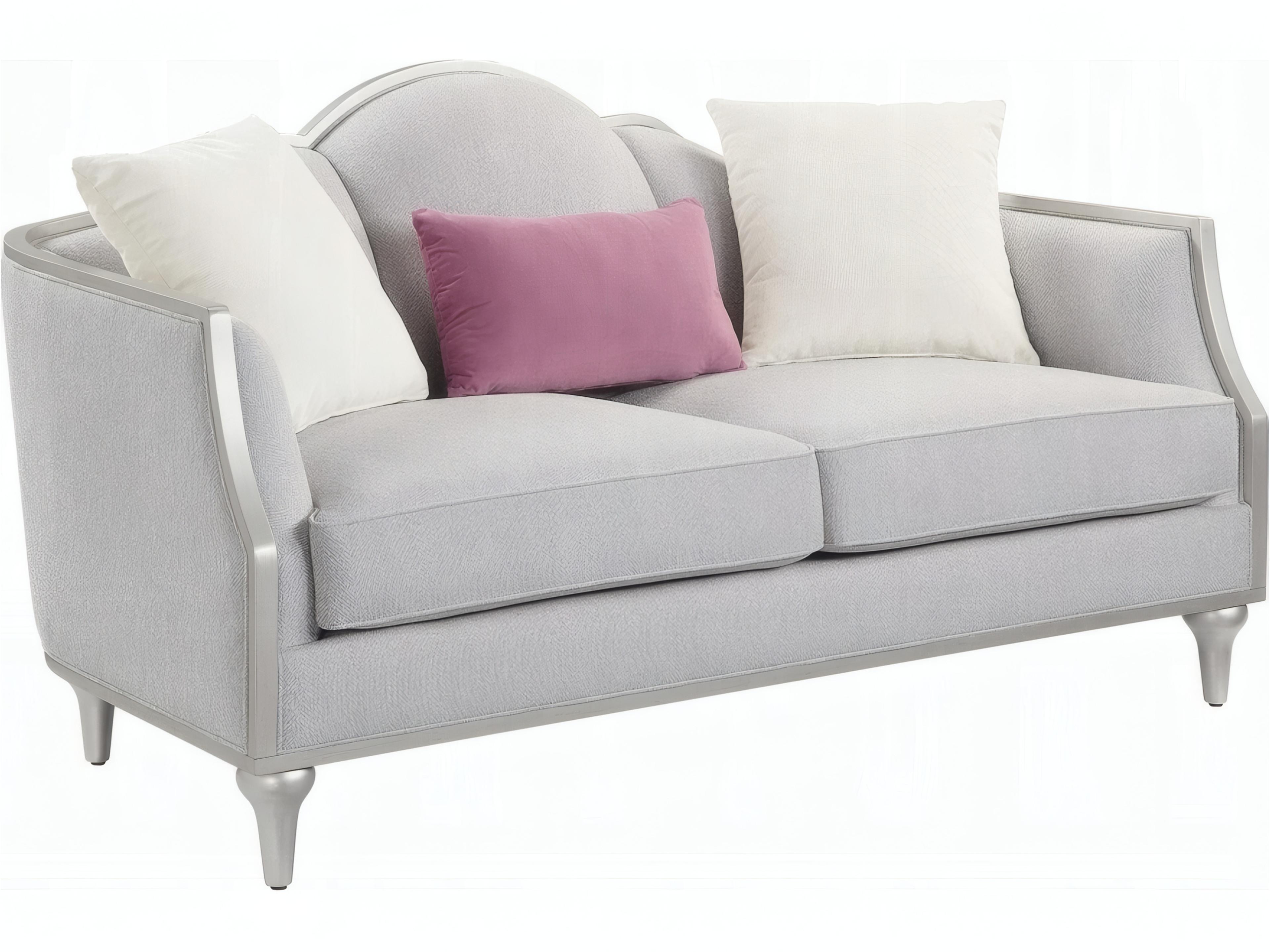Kasa Beige Linen Upholstered Loveseat