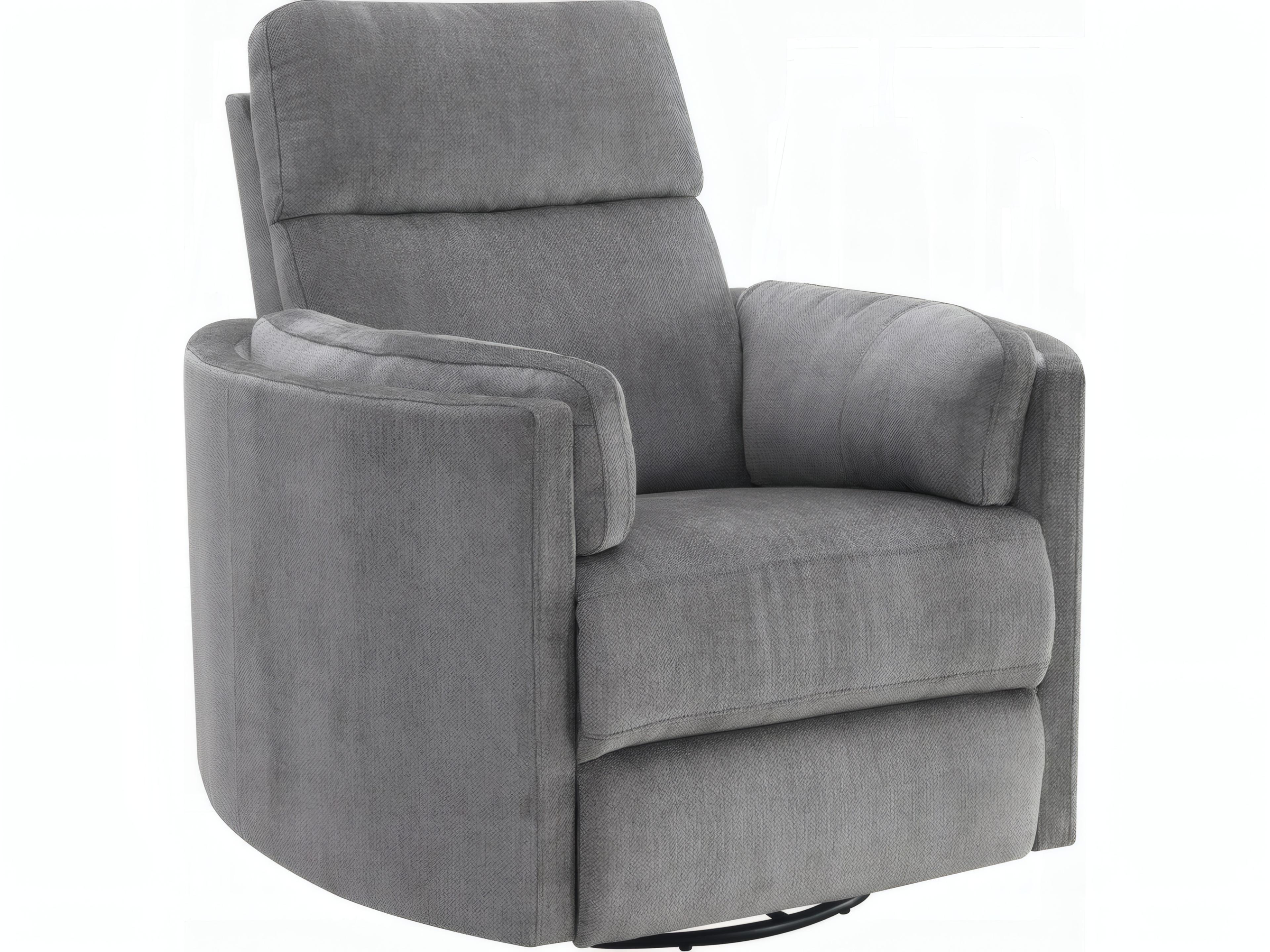 Sagen Swivel Gray Chair