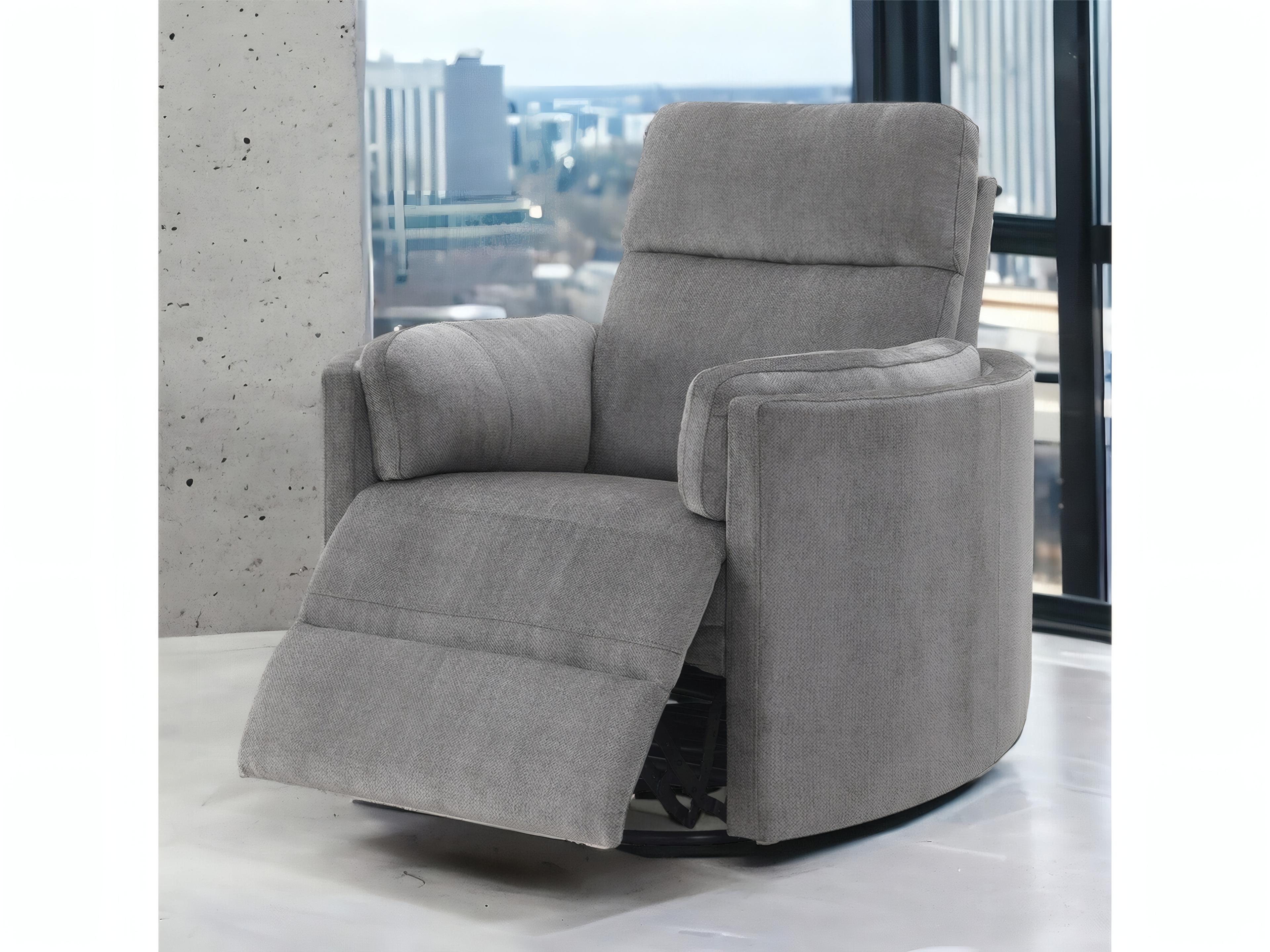 Acme Furniture Sagen Swivel Gray Chair