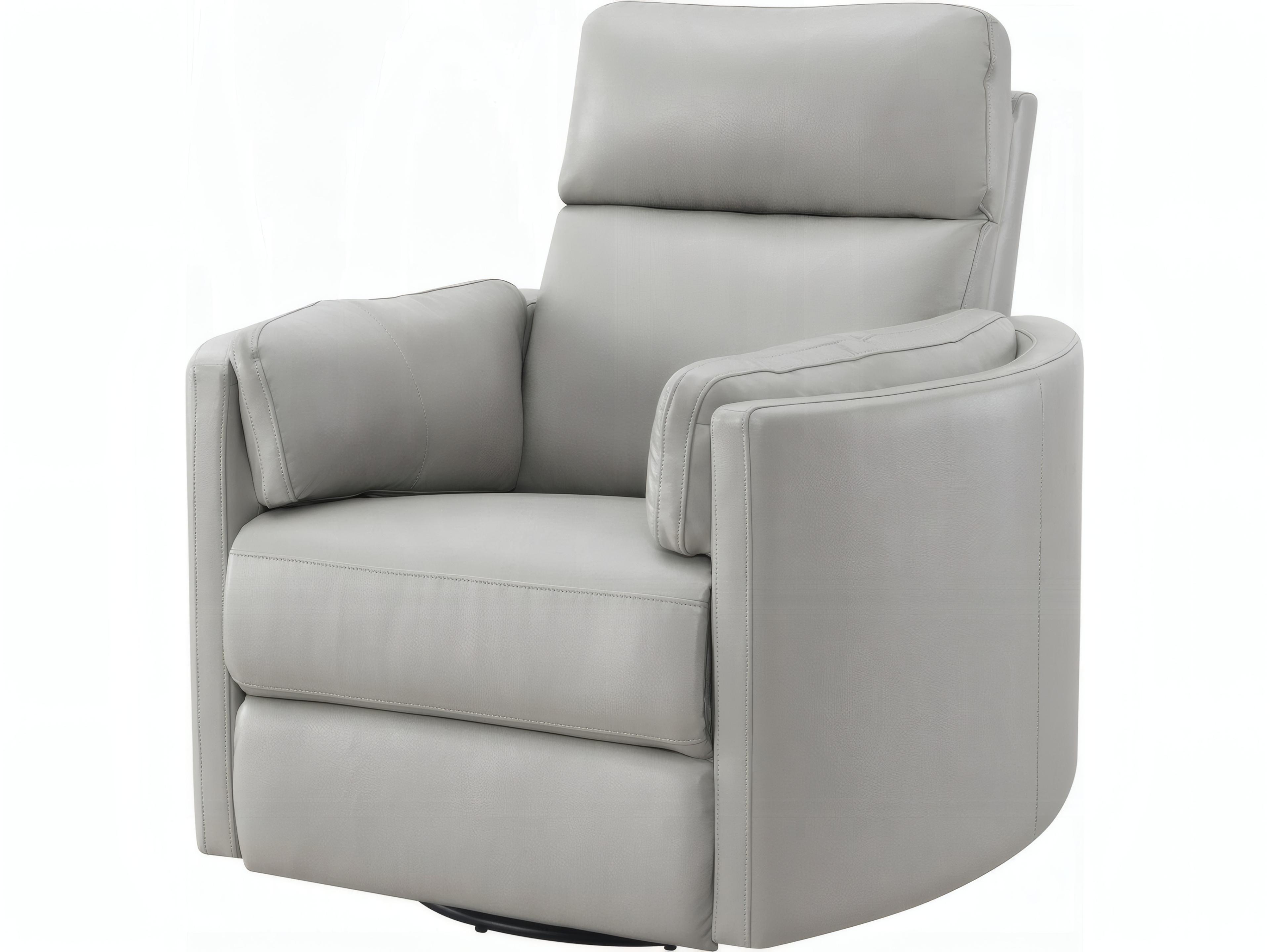 Acme Furniture Sagen Swivel Gray Faux Leather Chair