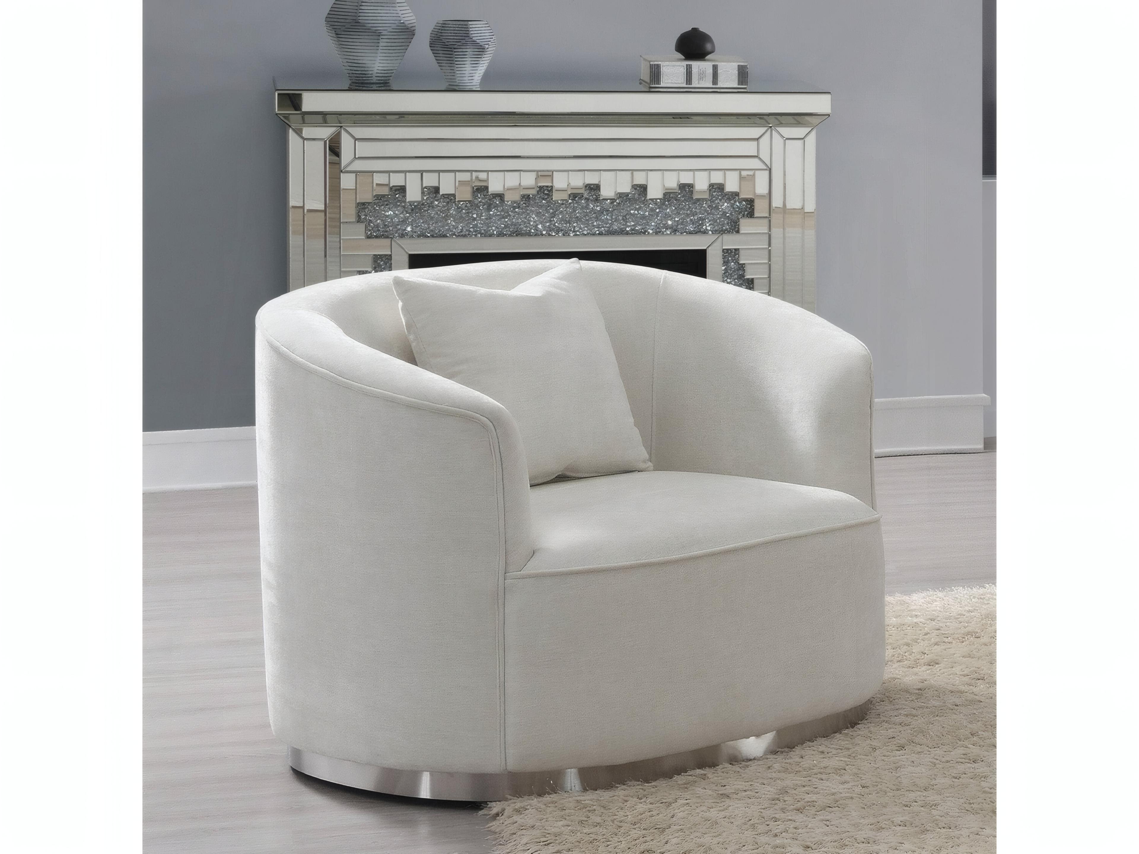 Acme Furniture Odette Beige Accent Chair