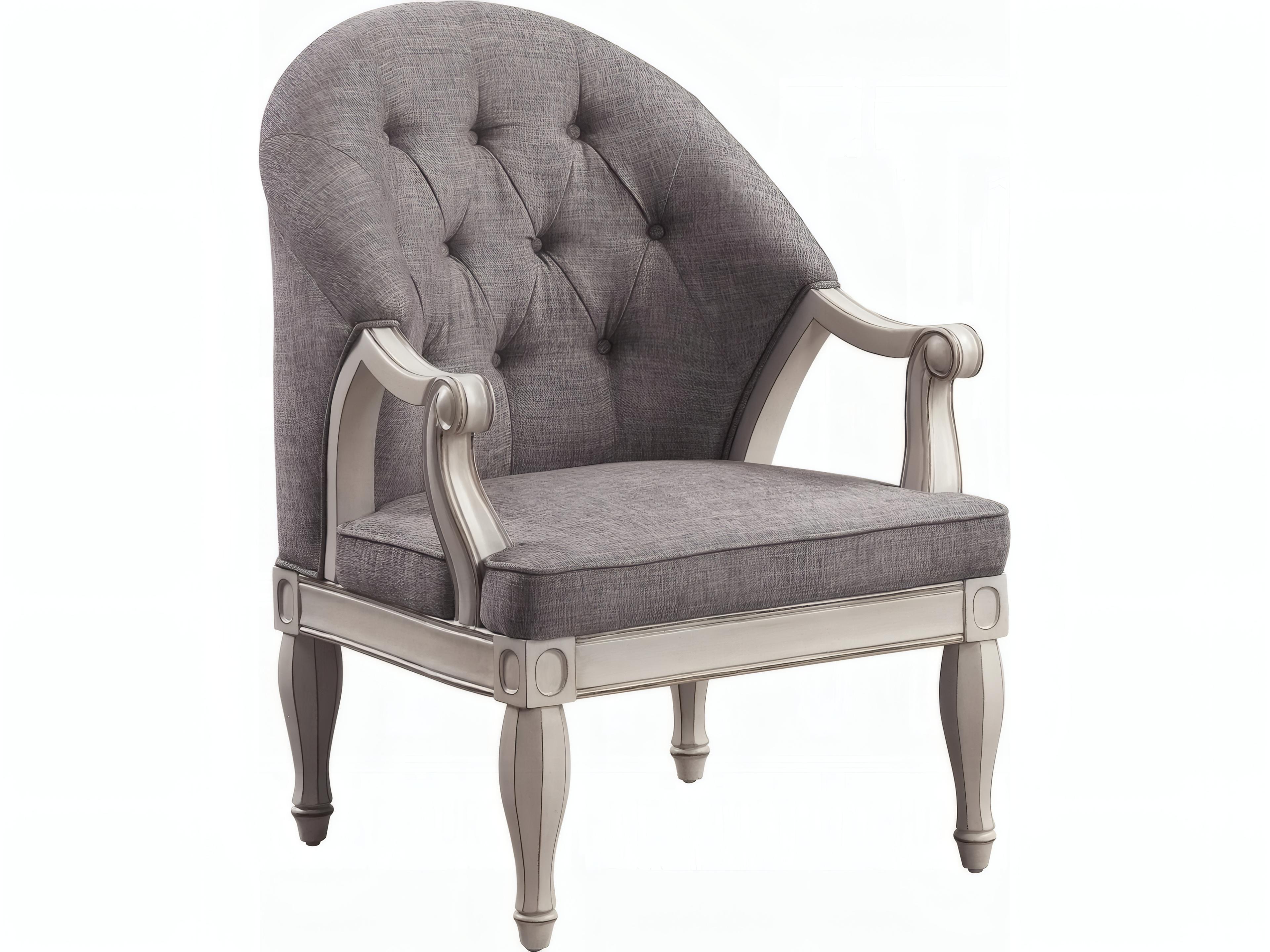 Florian Gray Accent Chair