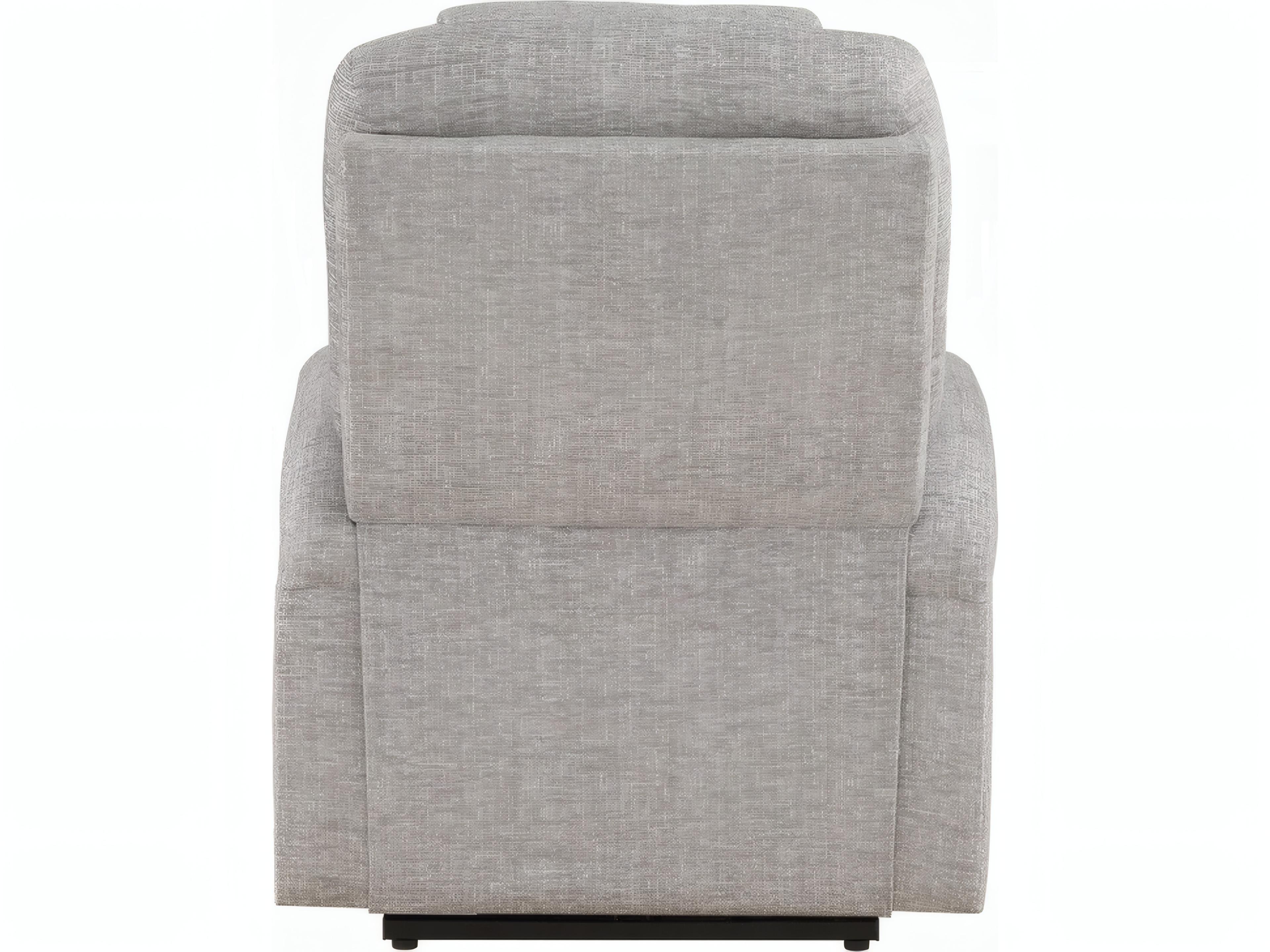 Acme Furniture Evander Light Gray Chenille Upholstered Recliner