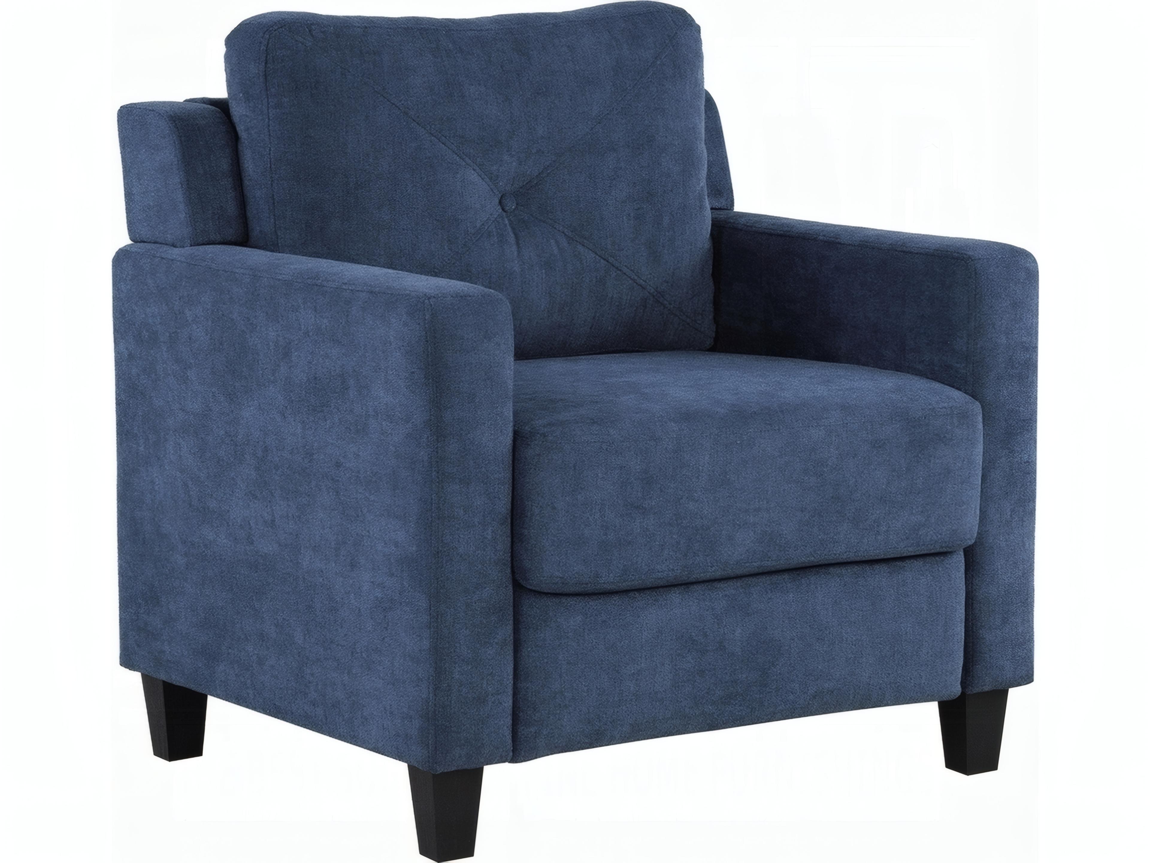 Acme Furniture Horatio Blue Accent Chair