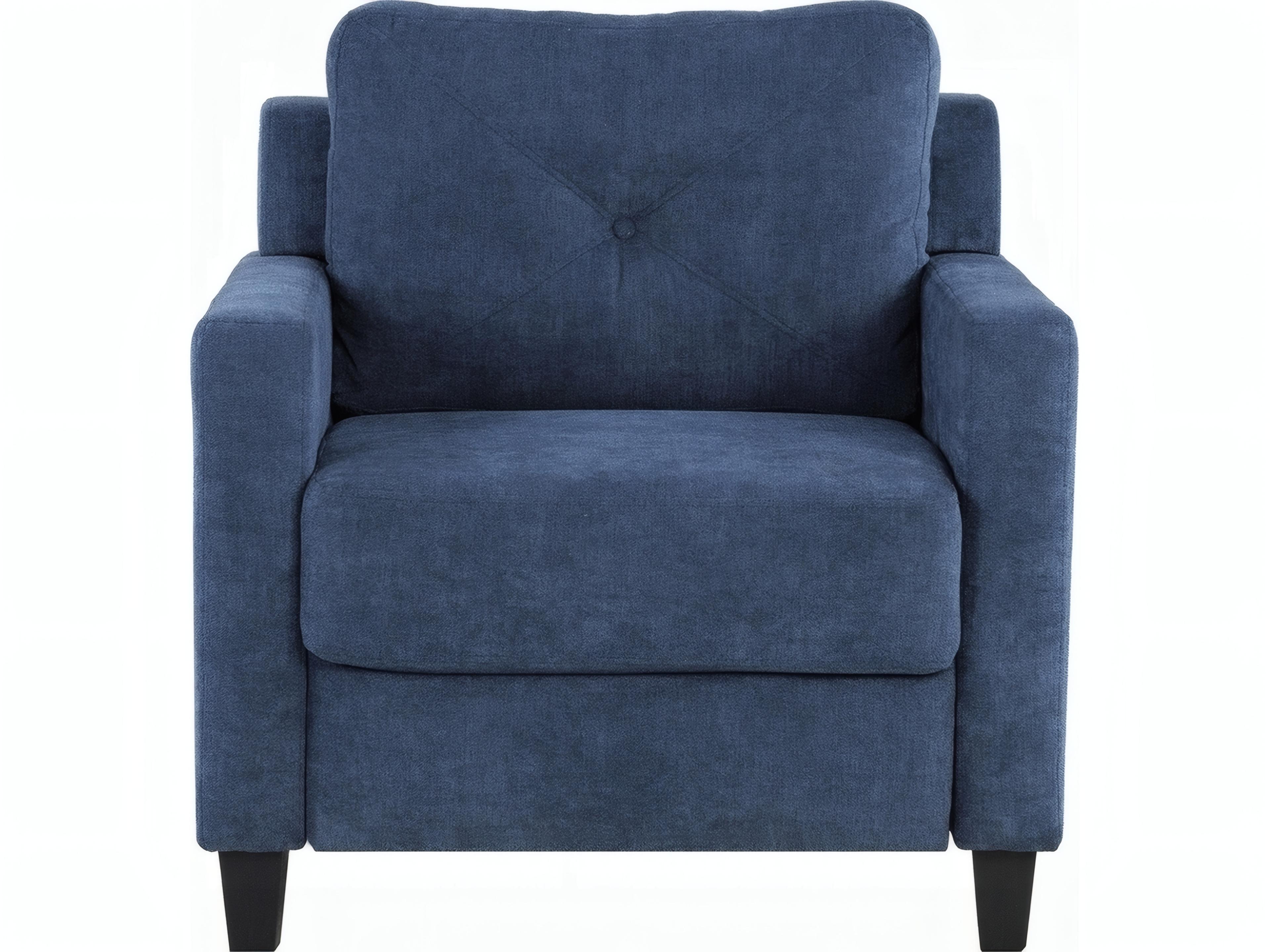 Acme Furniture Horatio Blue Accent Chair