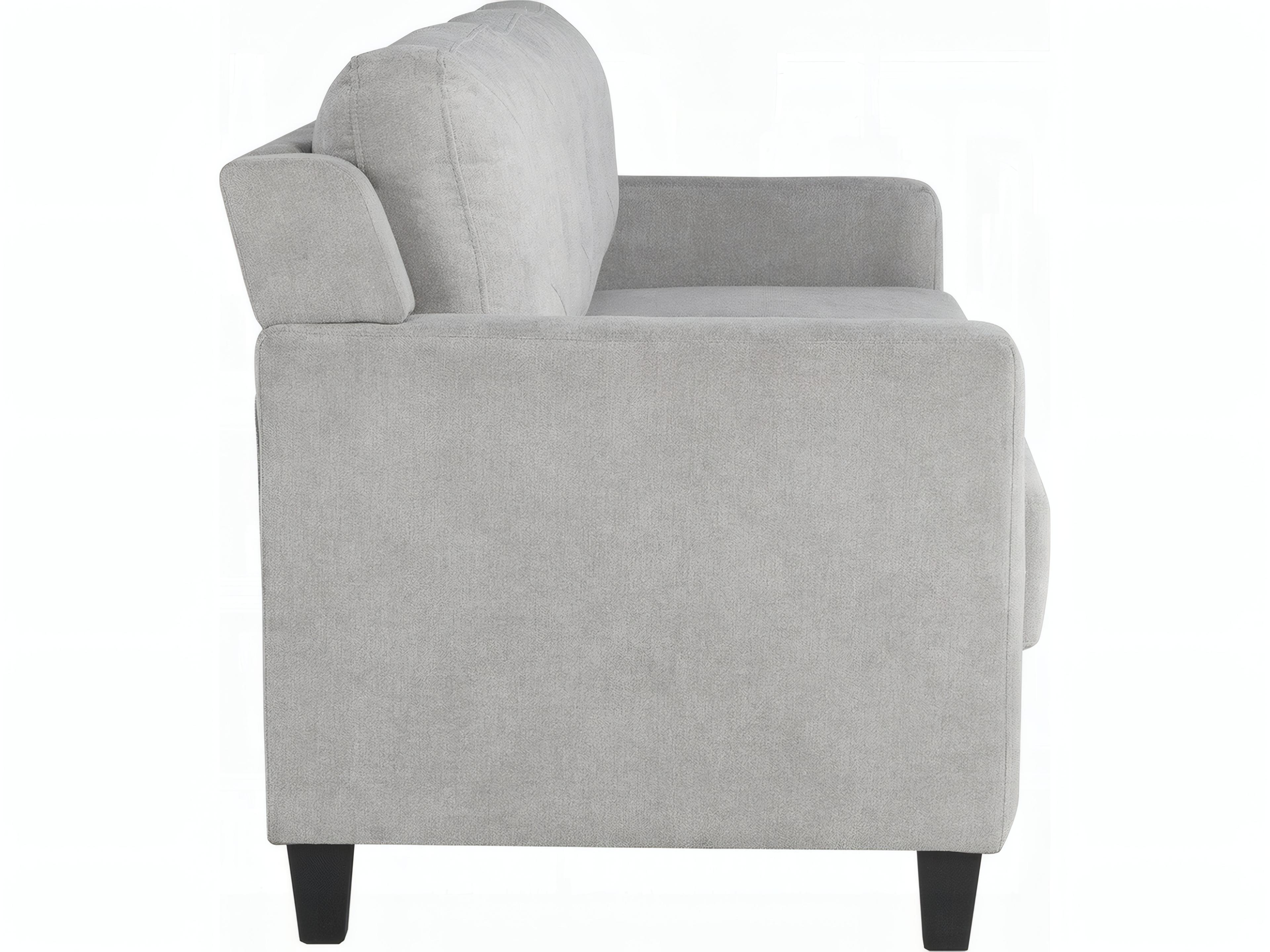 Acme Furniture Horatio Taupe Chenille Beige Upholstered Sofa