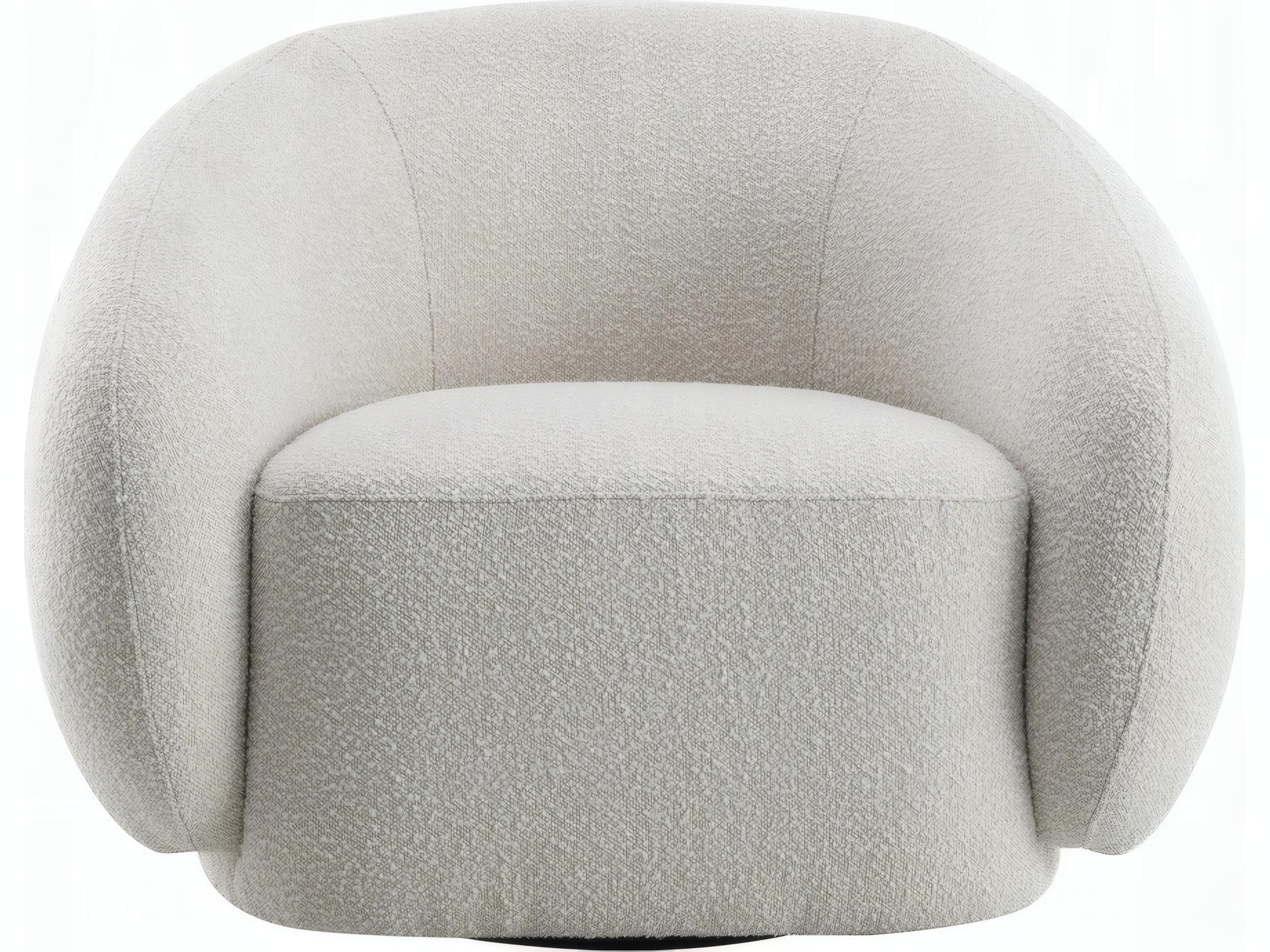 Acme Furniture Isabel Swivel Beige Accent Chair