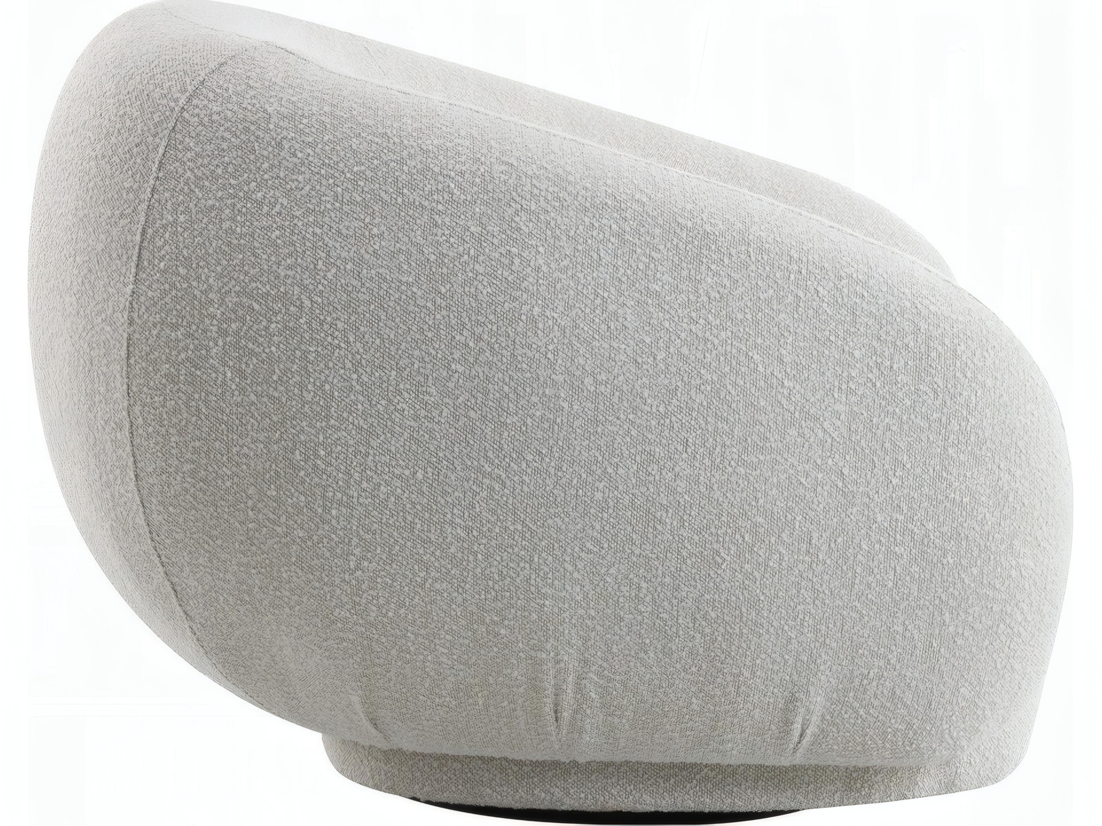 Acme Furniture Isabel Swivel Beige Accent Chair