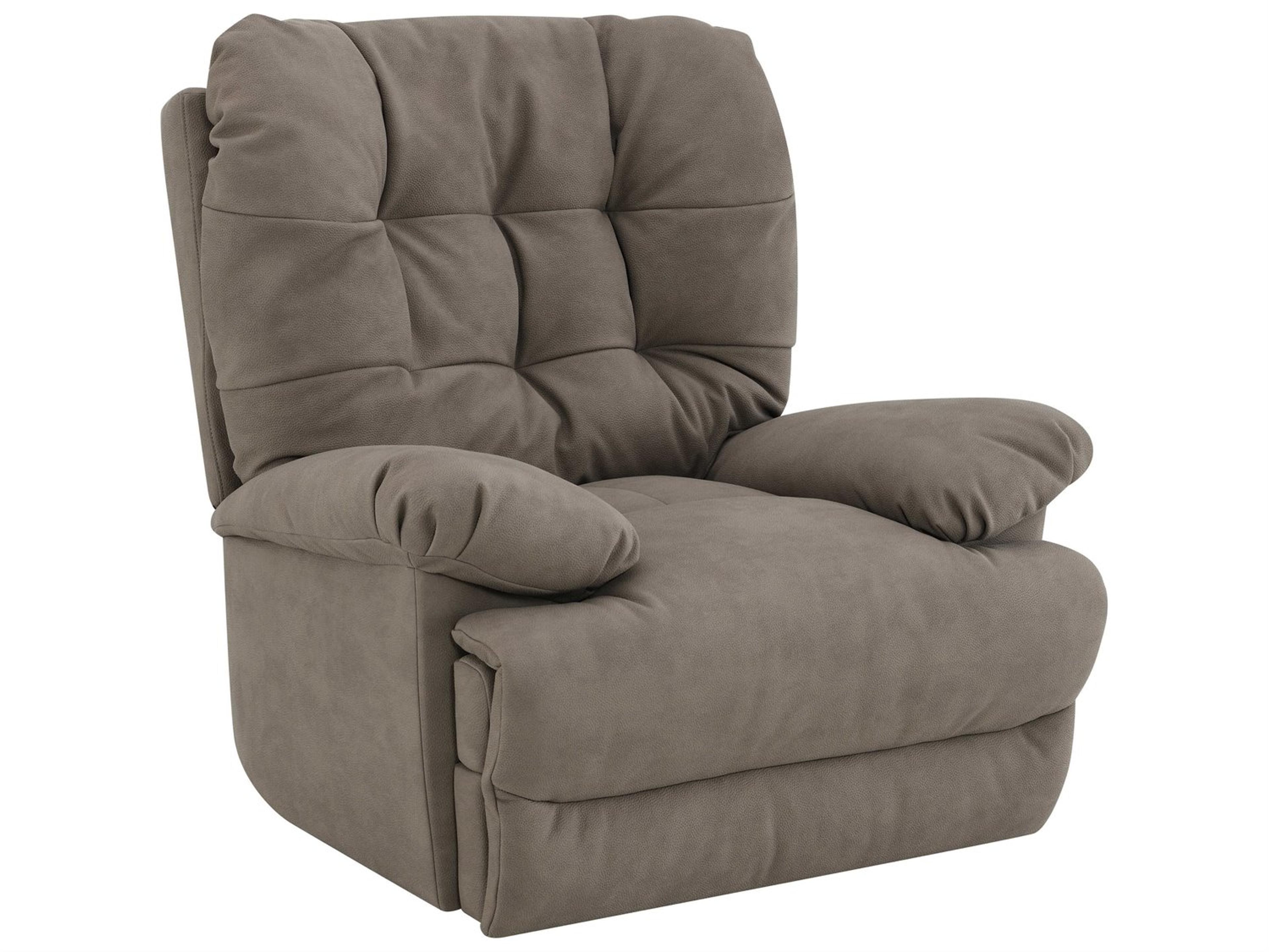 Firas Camel Leather Aire Tan Recliner