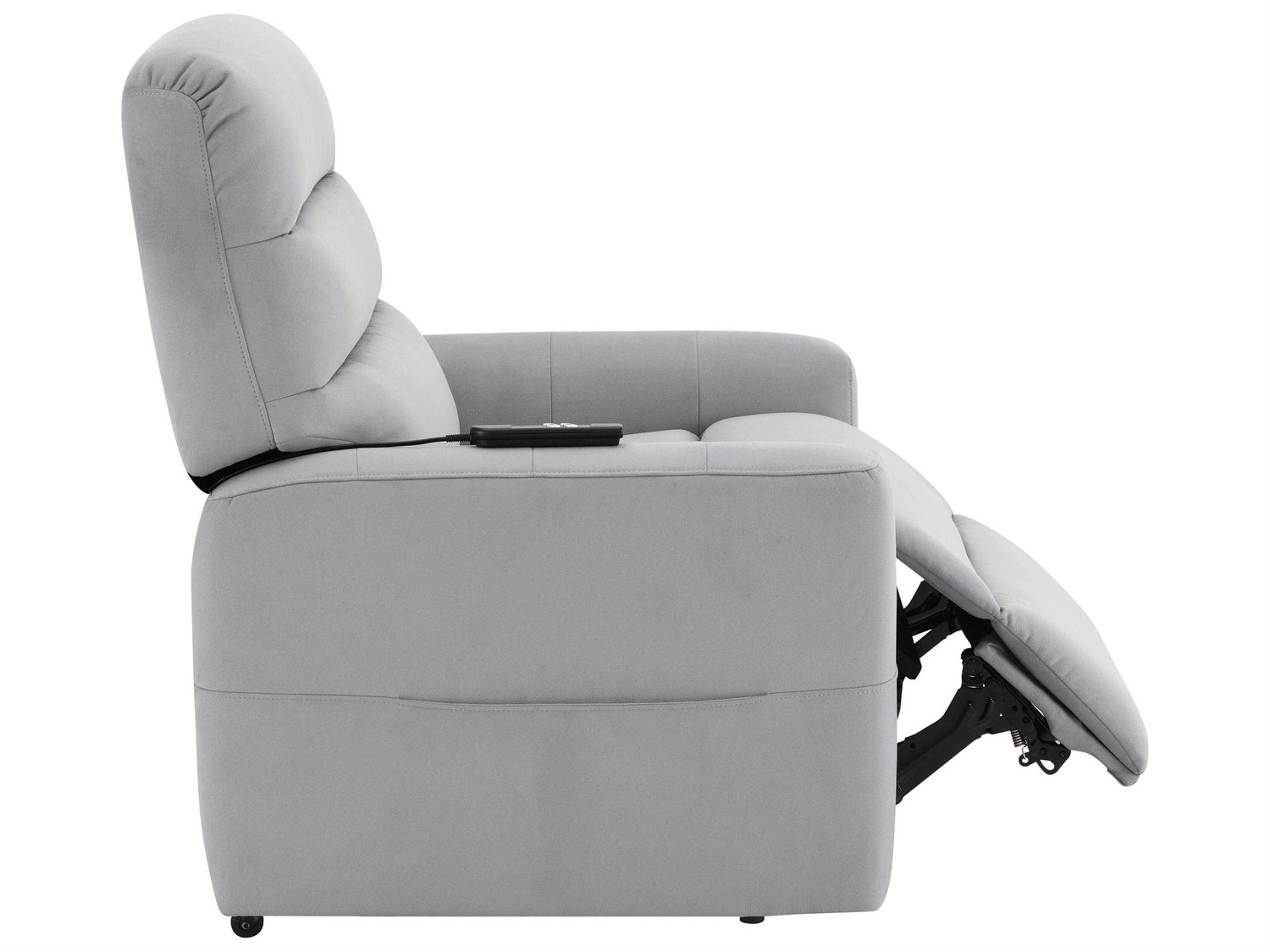 Acme Furniture Freddie Gray Leather Aire Recliner