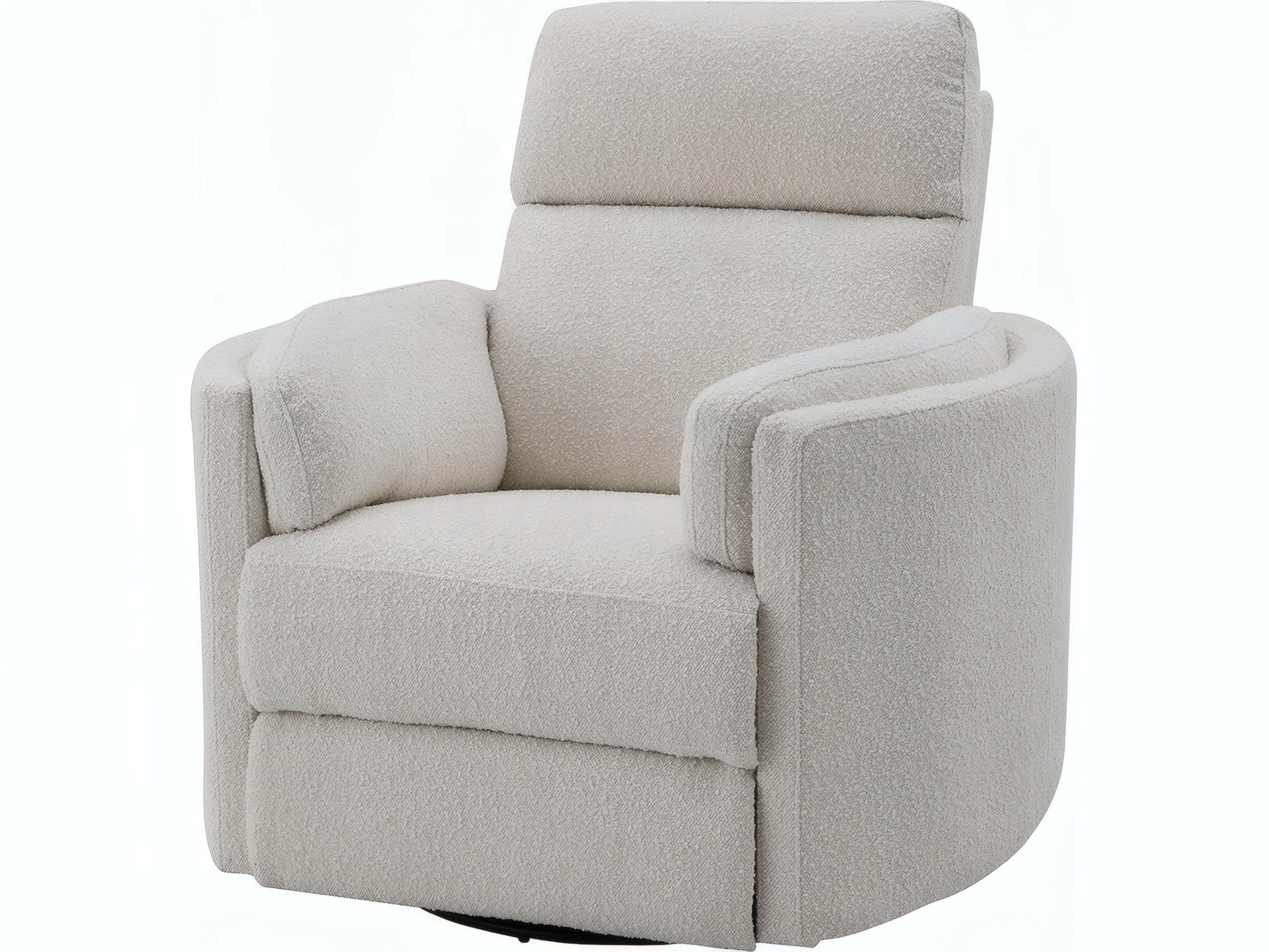 Sagen Swivel Beige Chair