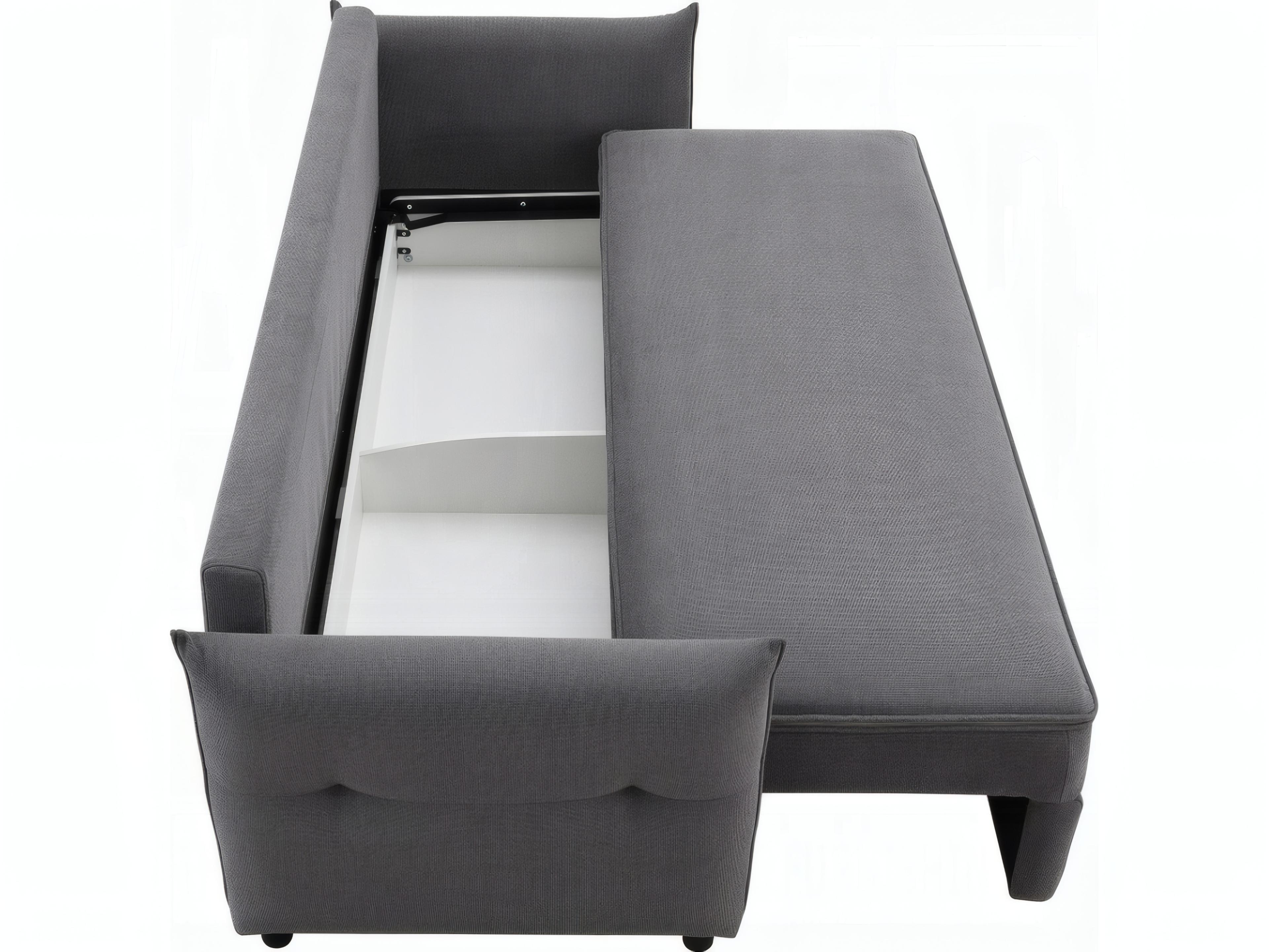 Acme Furniture Irina Gray Fabric Upholstered Sofa Bed