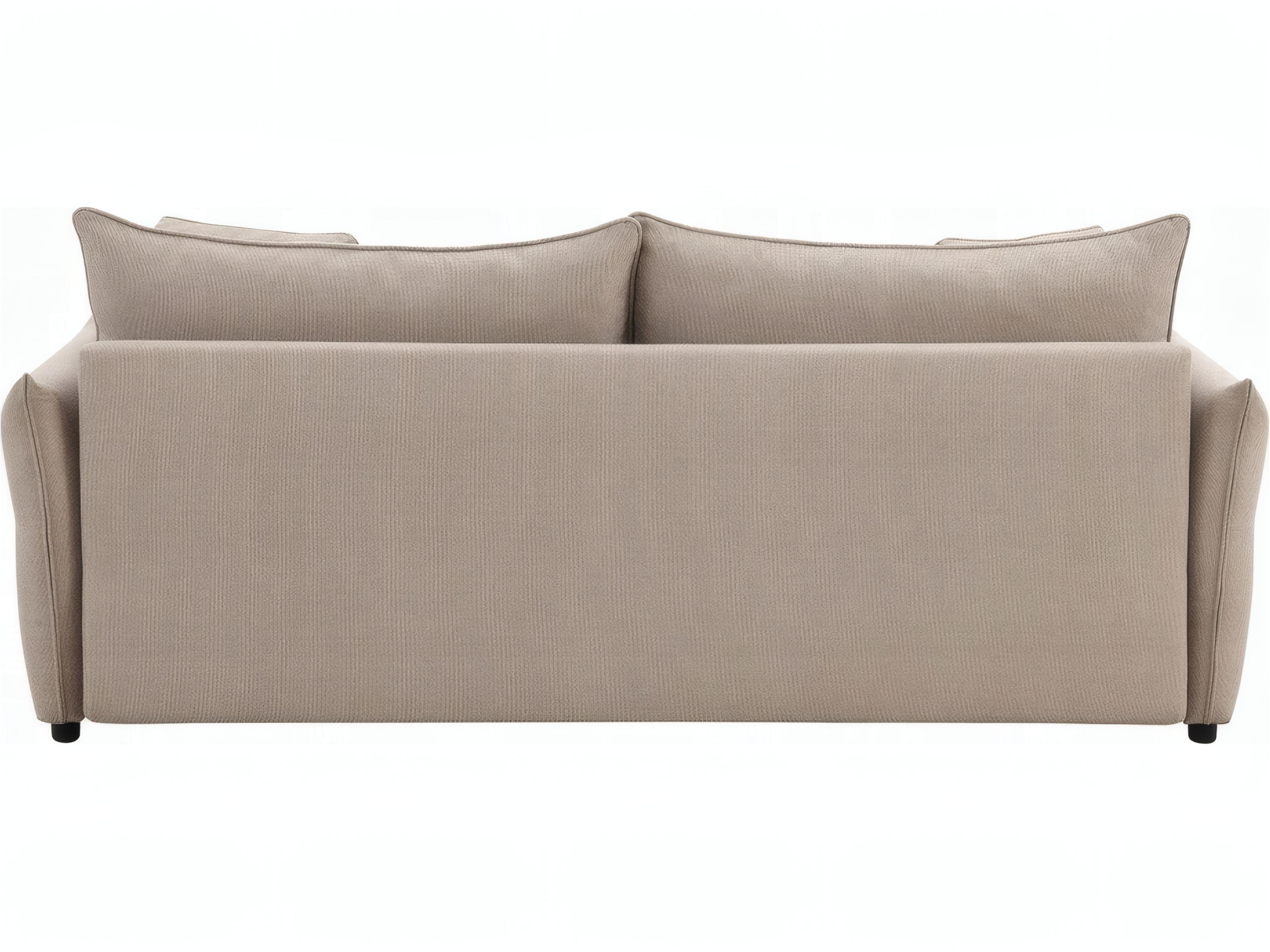 Acme Furniture Irina Beige Fabric Upholstered Sofa Bed