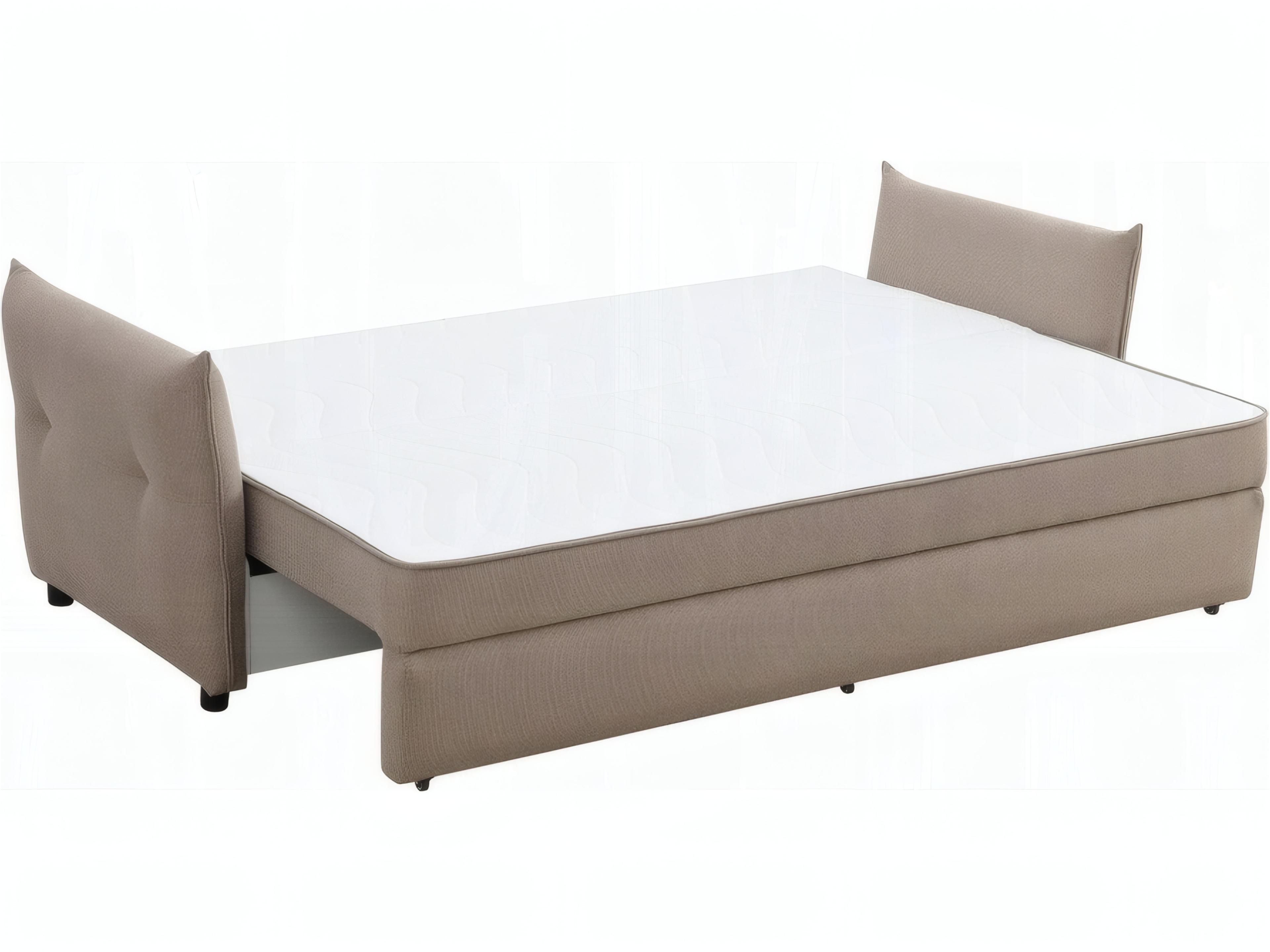 Acme Furniture Irina Beige Fabric Upholstered Sofa Bed
