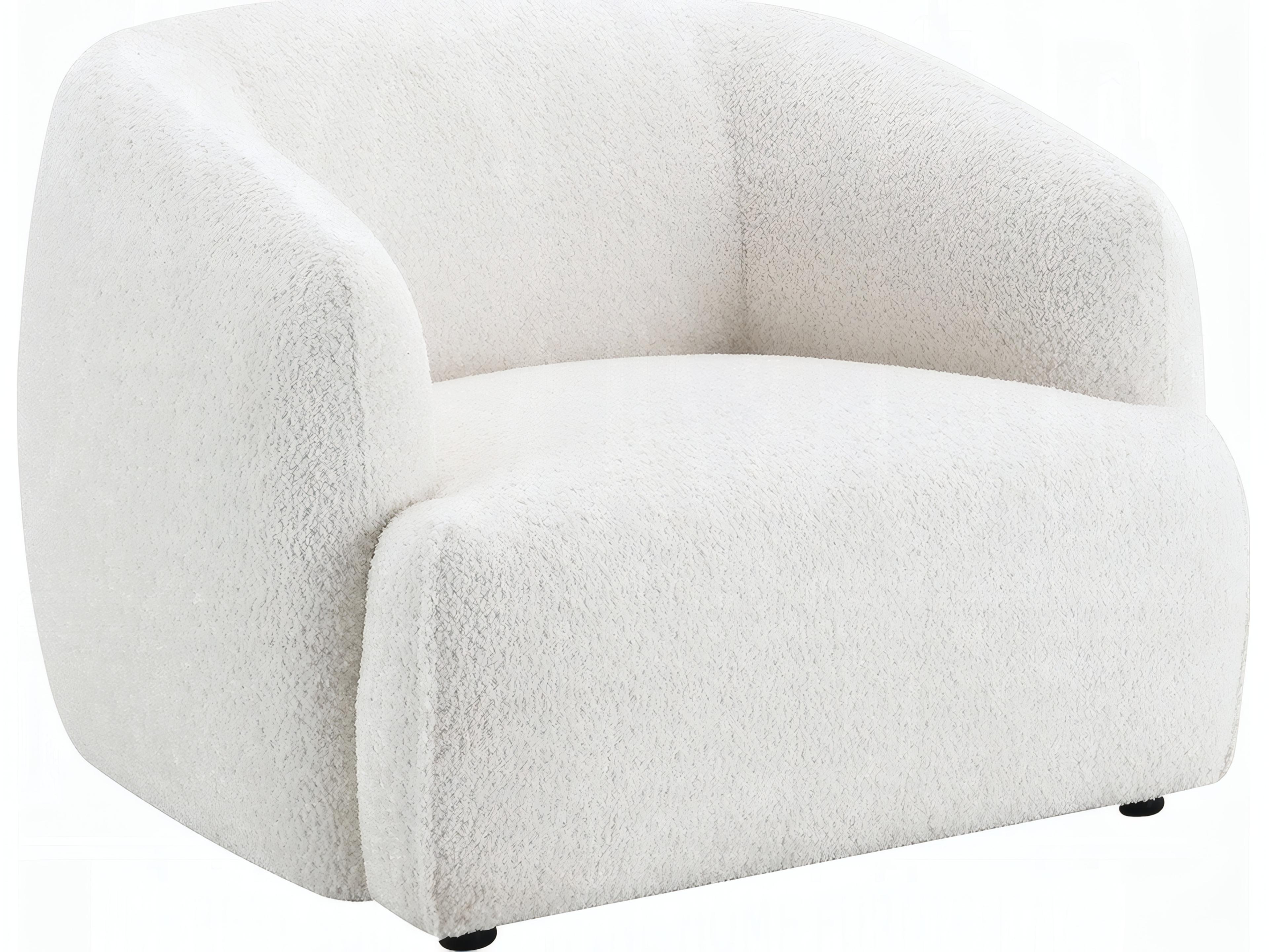 Lucifer White Accent Chair