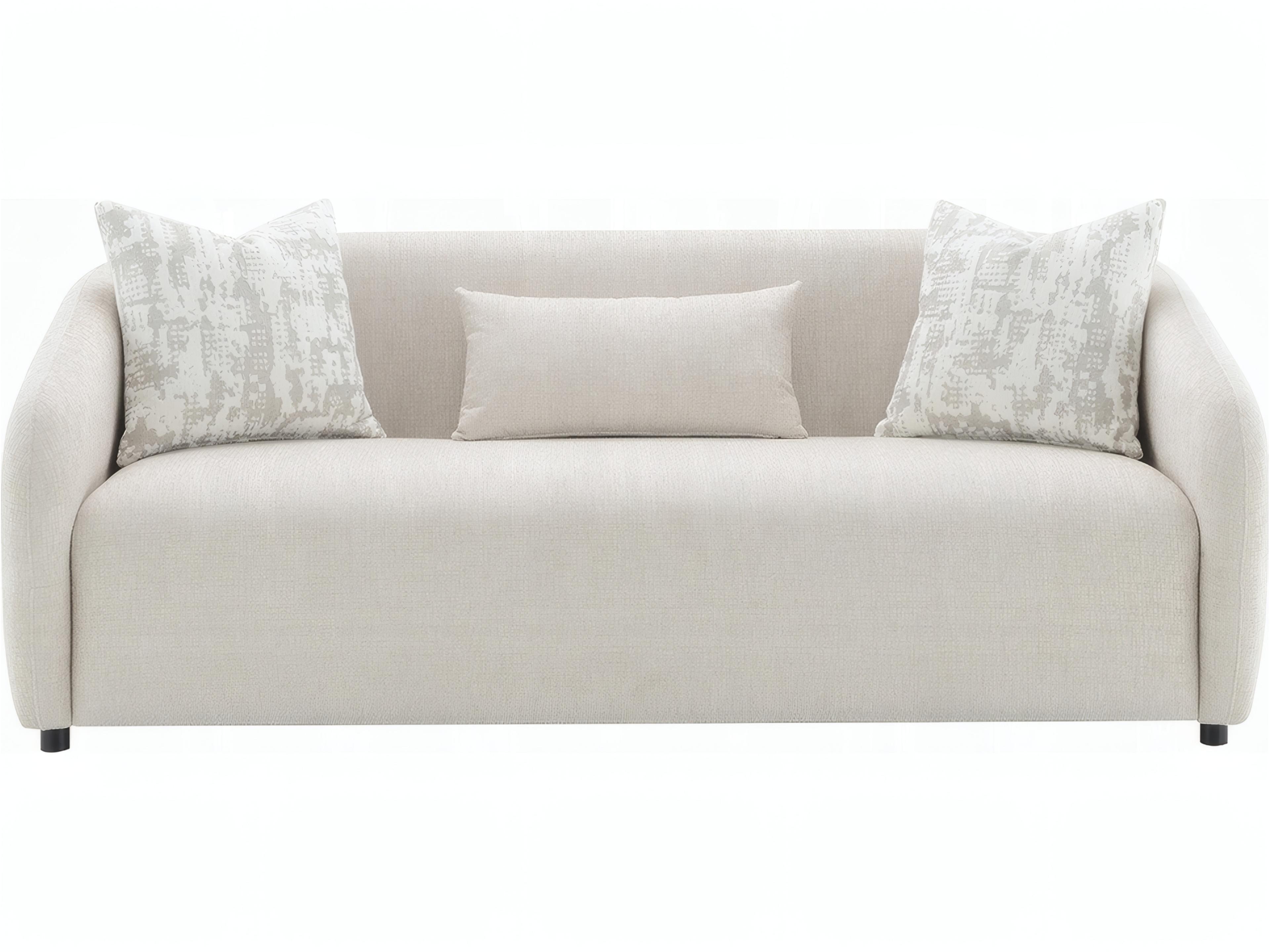 Acme Furniture Etienne Beige Linen Upholstered Sofa