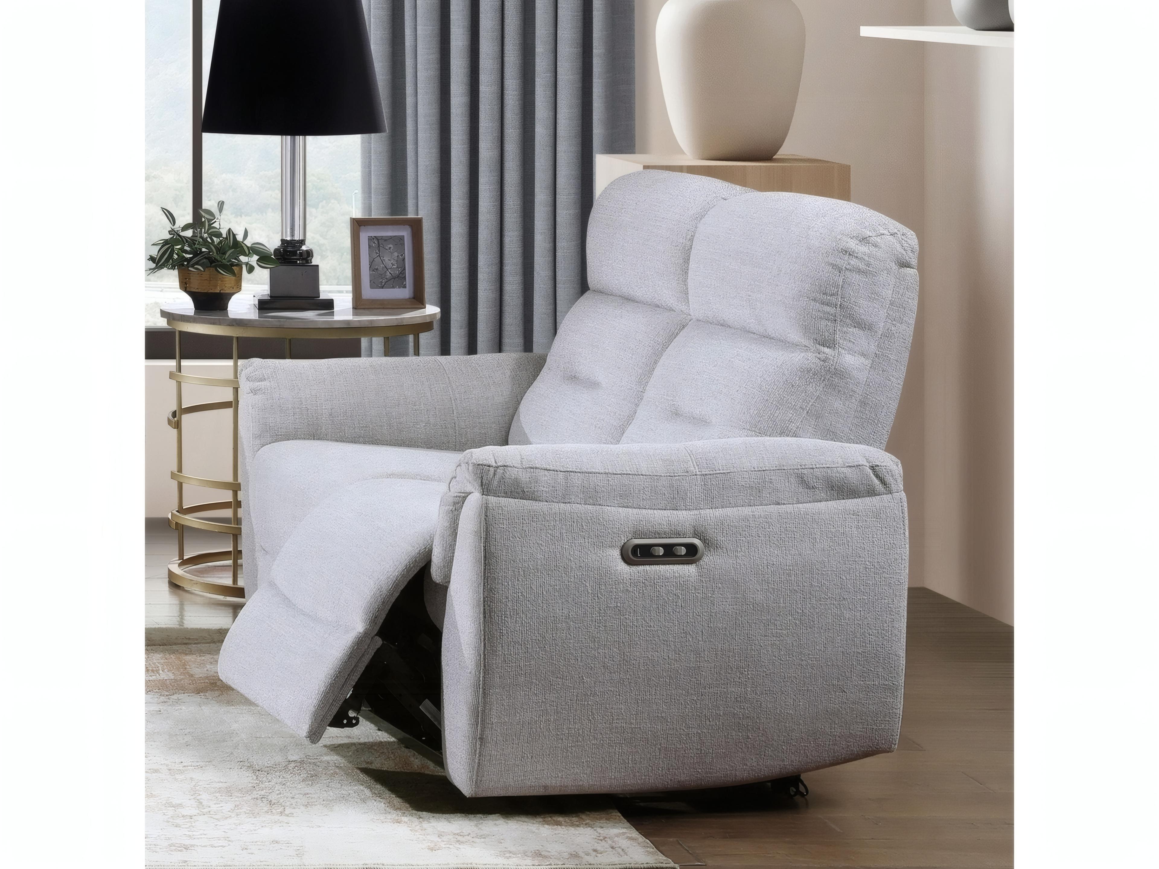 Acme Furniture Eastre Beige Chenille Upholstered Loveseat