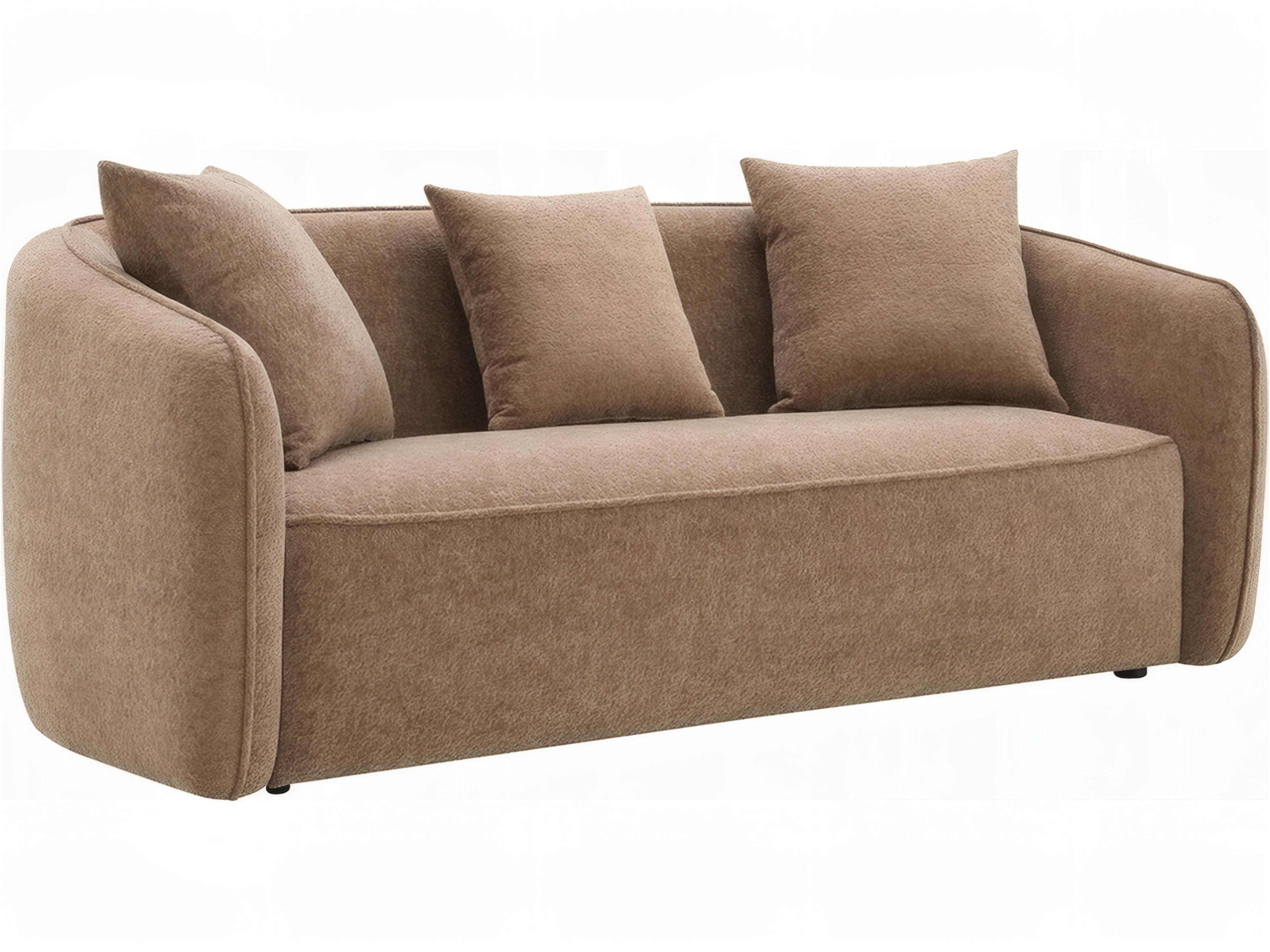 Keith Brown Chenille Upholstered Sofa
