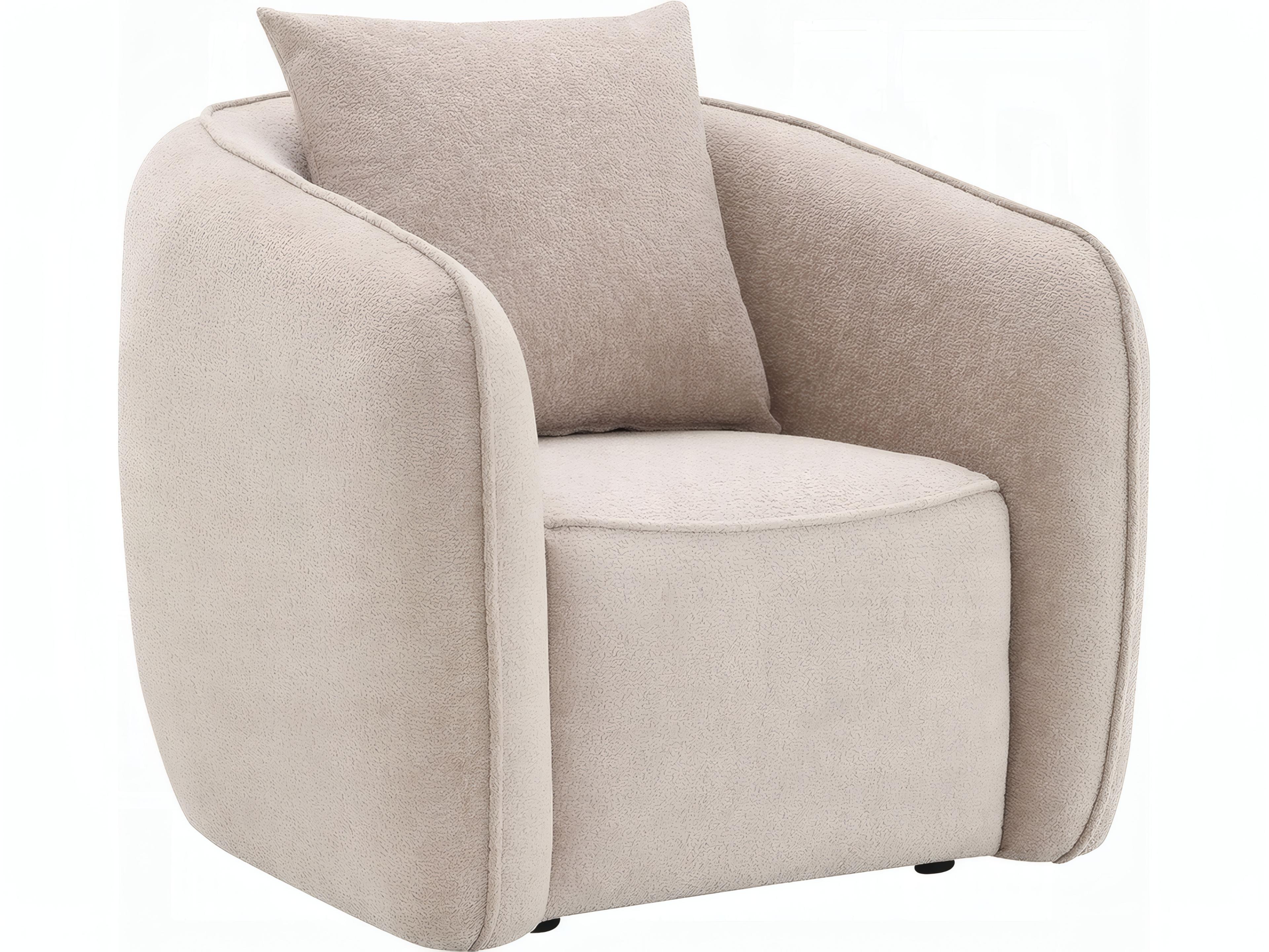 Keith Beige Accent Chair