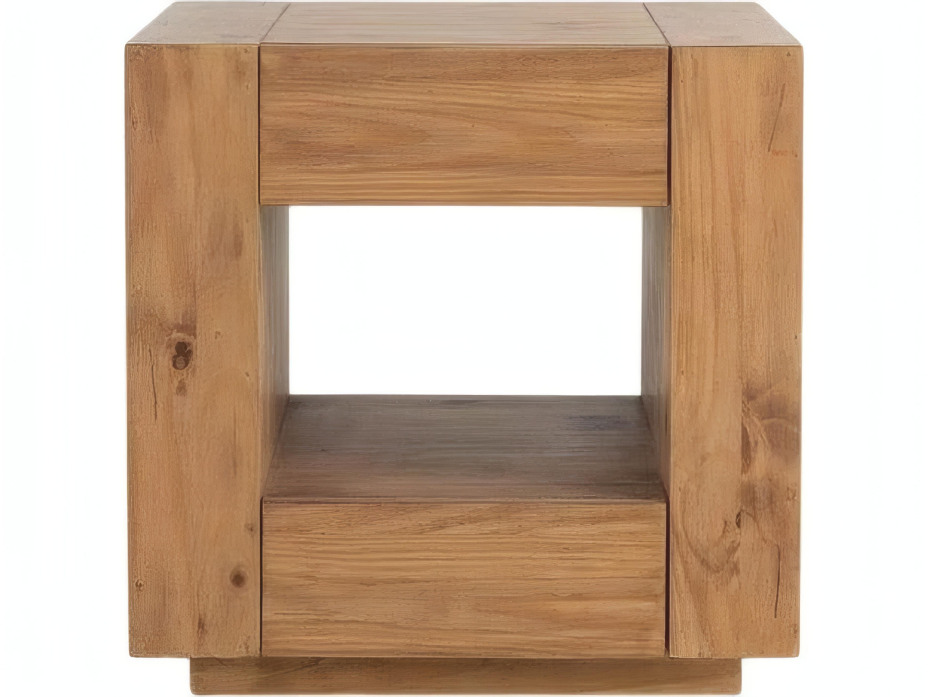Acme Furniture Harlan Rectangular Wood Oak End Table