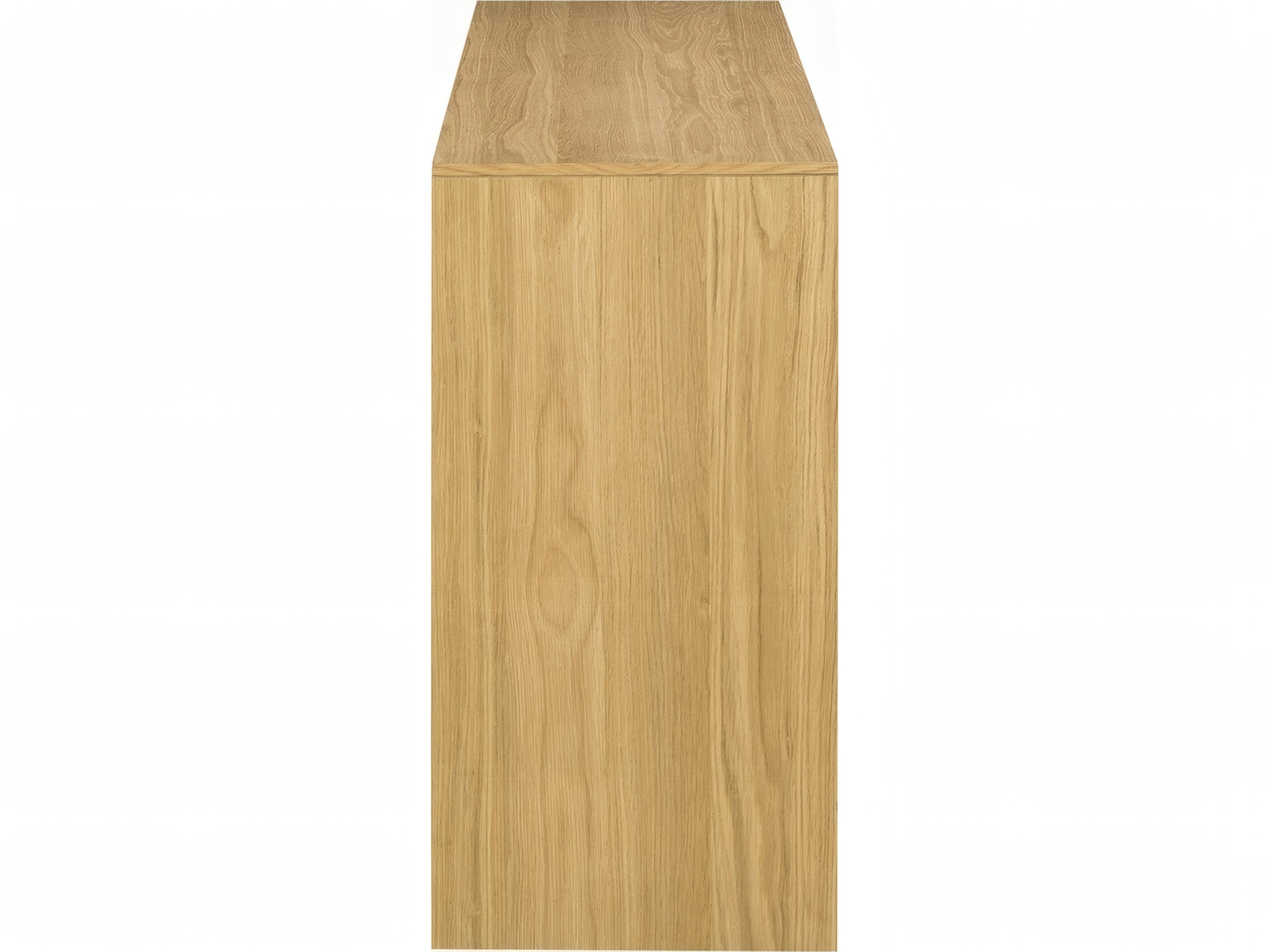 Acme Furniture Harold Rectangular Wood Natural Oak Console Table