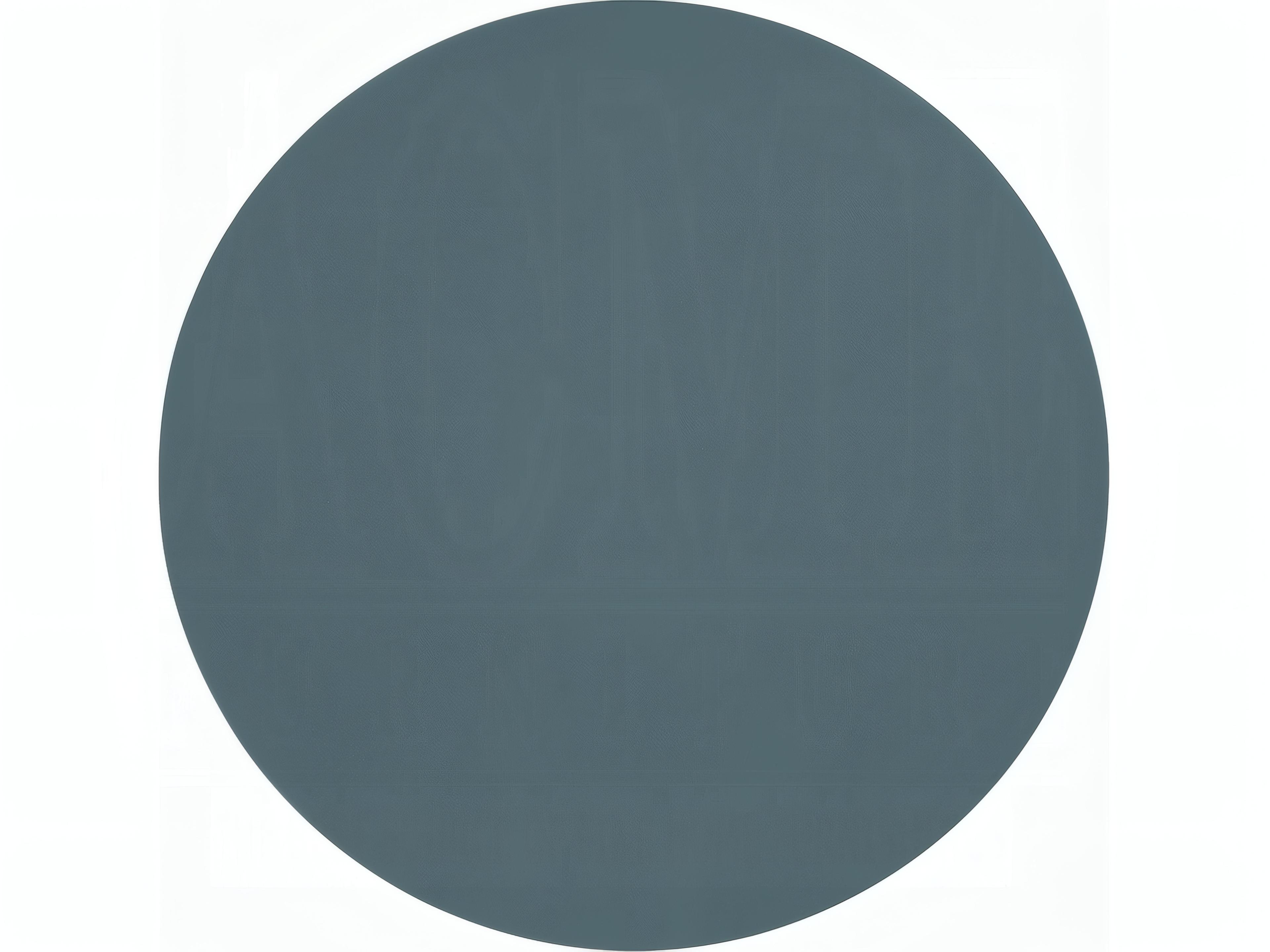 Acme Furniture Lamond Round Wood Teal High Gloss Coffee Table