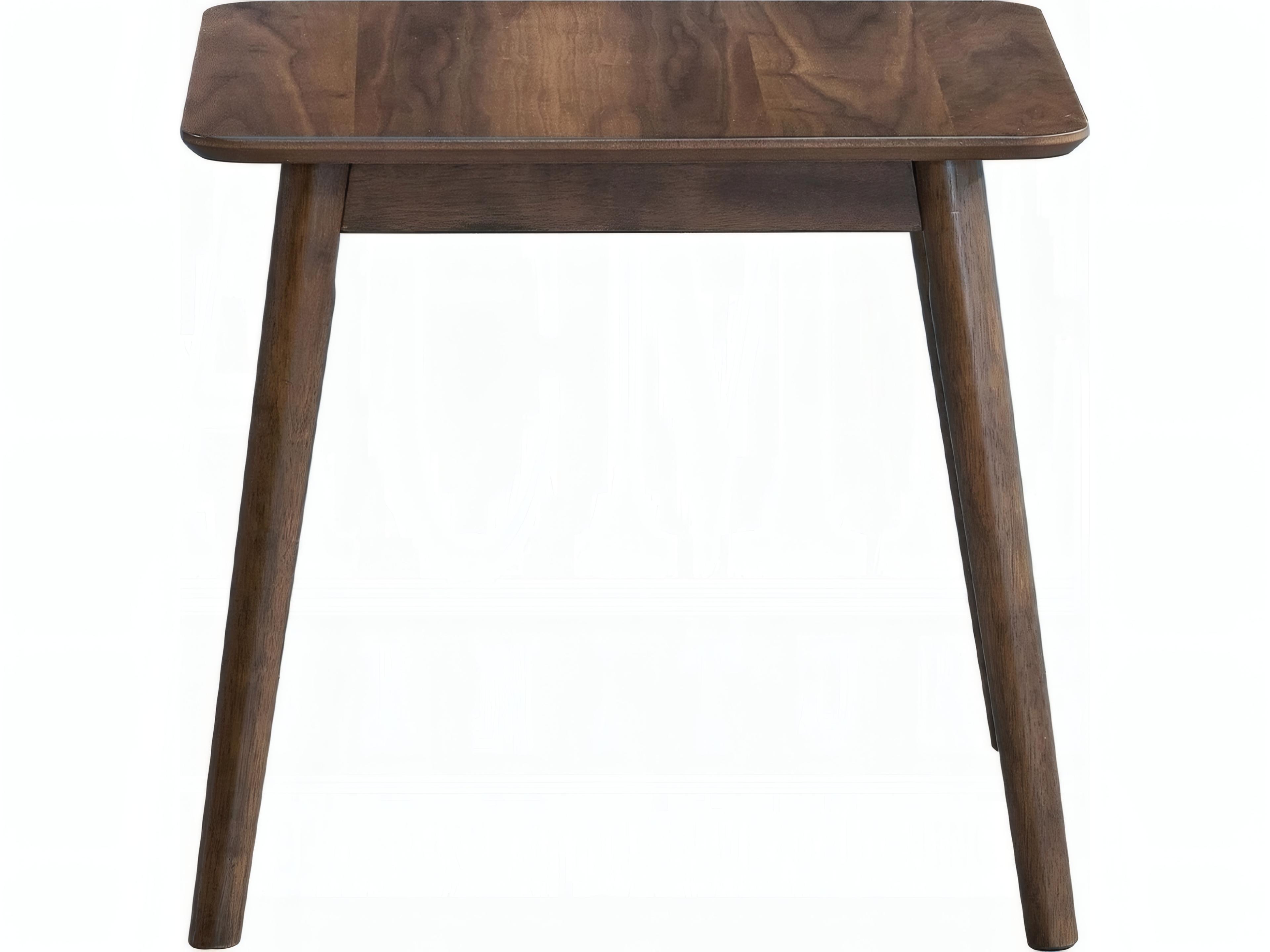 Acme Furniture Lamonte Square Wood Walnut End Table