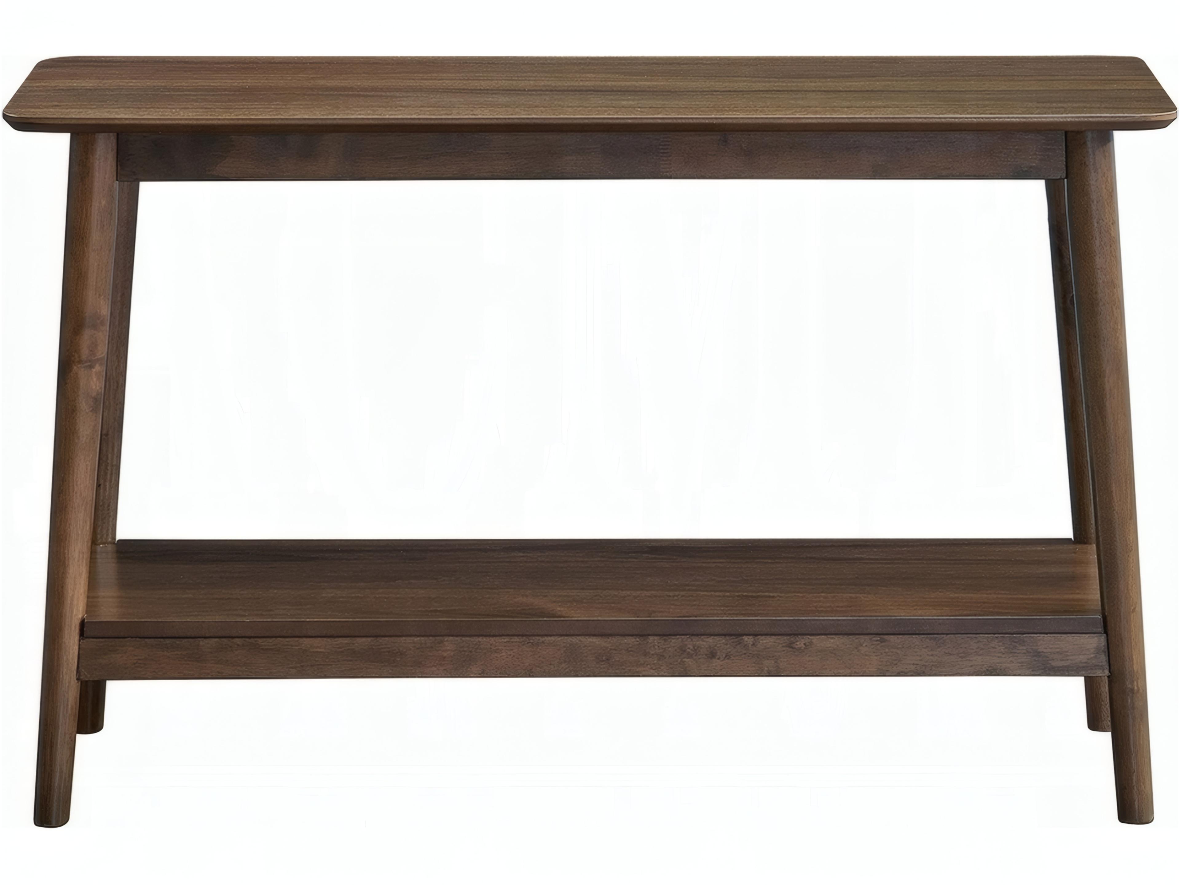 Acme Furniture Lamonte Rectangular Wood Walnut Console Table
