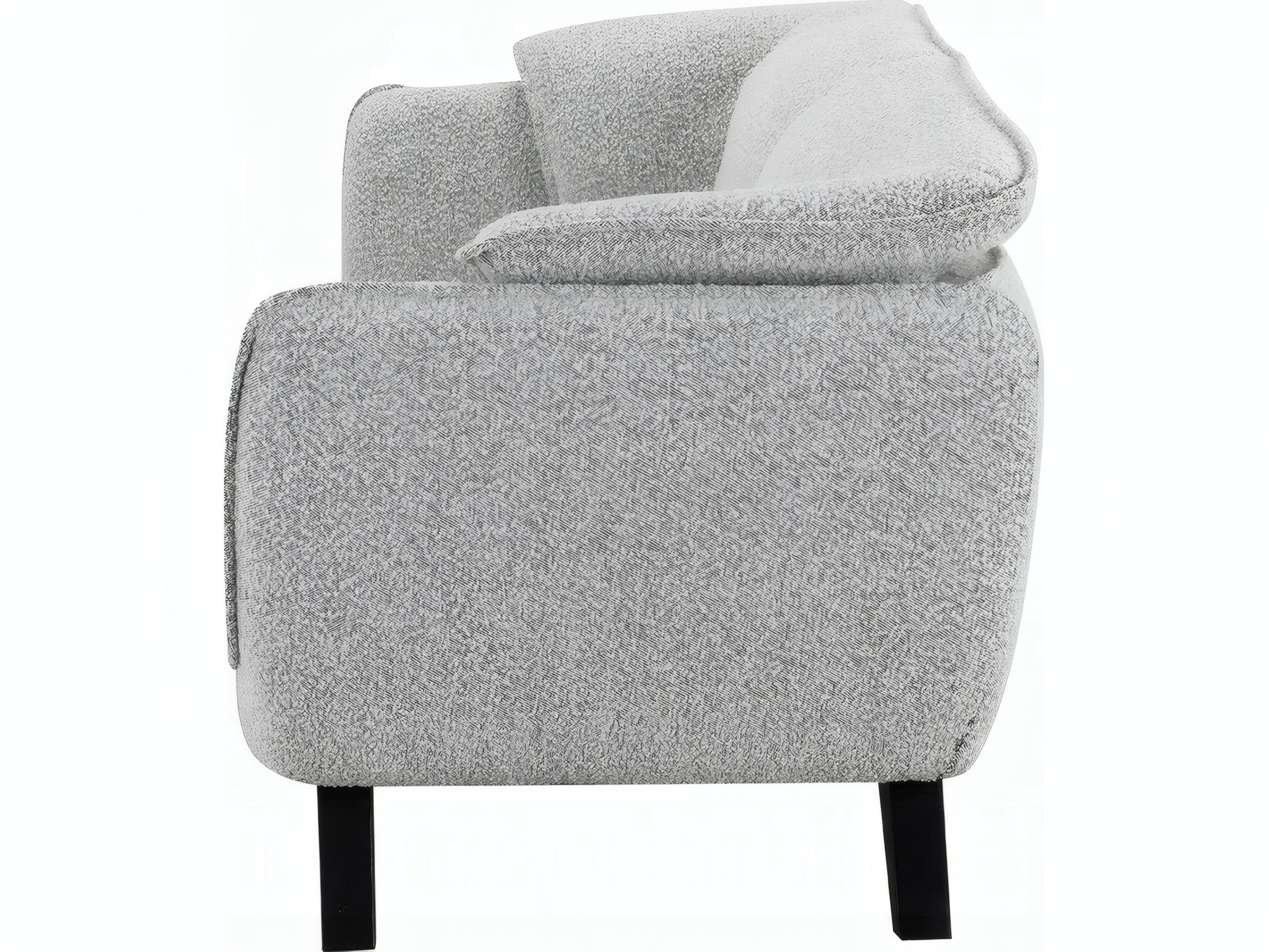 Acme Furniture Nayeli Light Gray Boucle Upholstered Sofa
