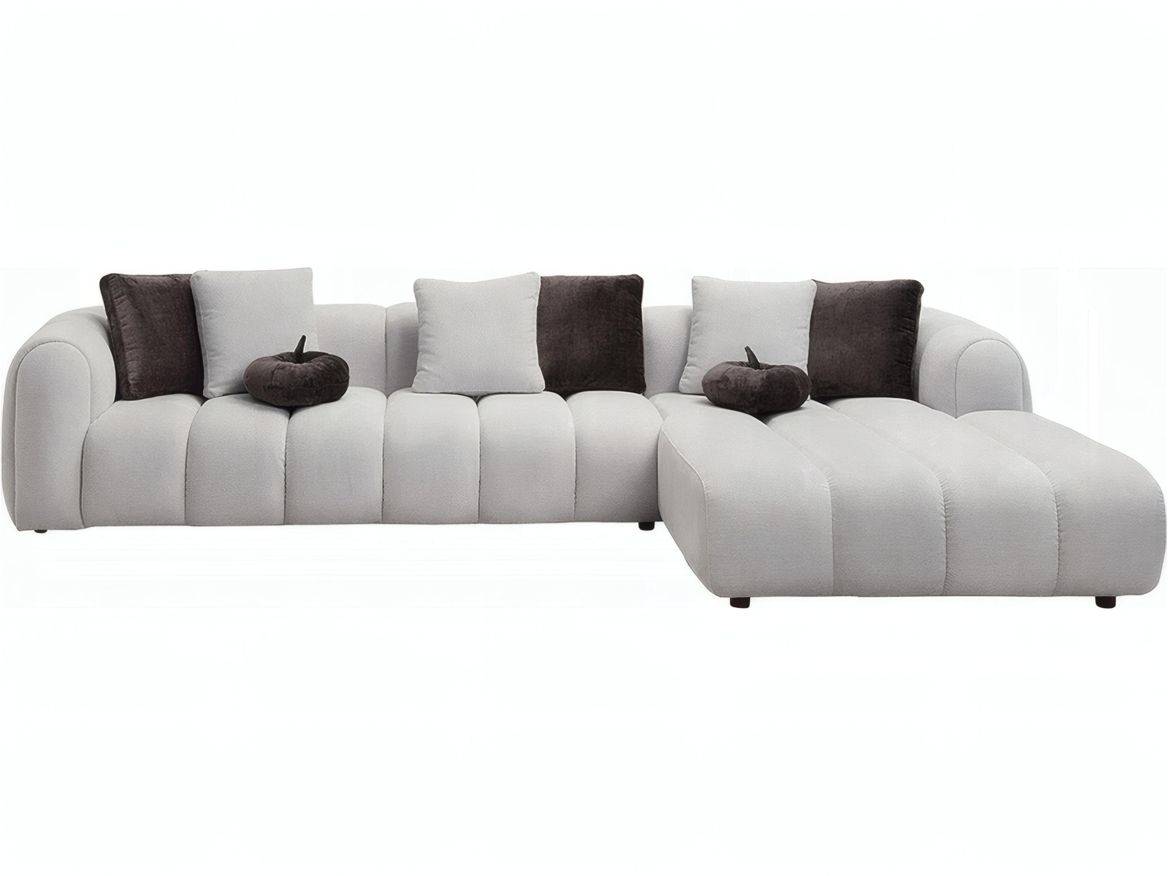 Acme Furniture Manilla Upholstered Sectional Sofa