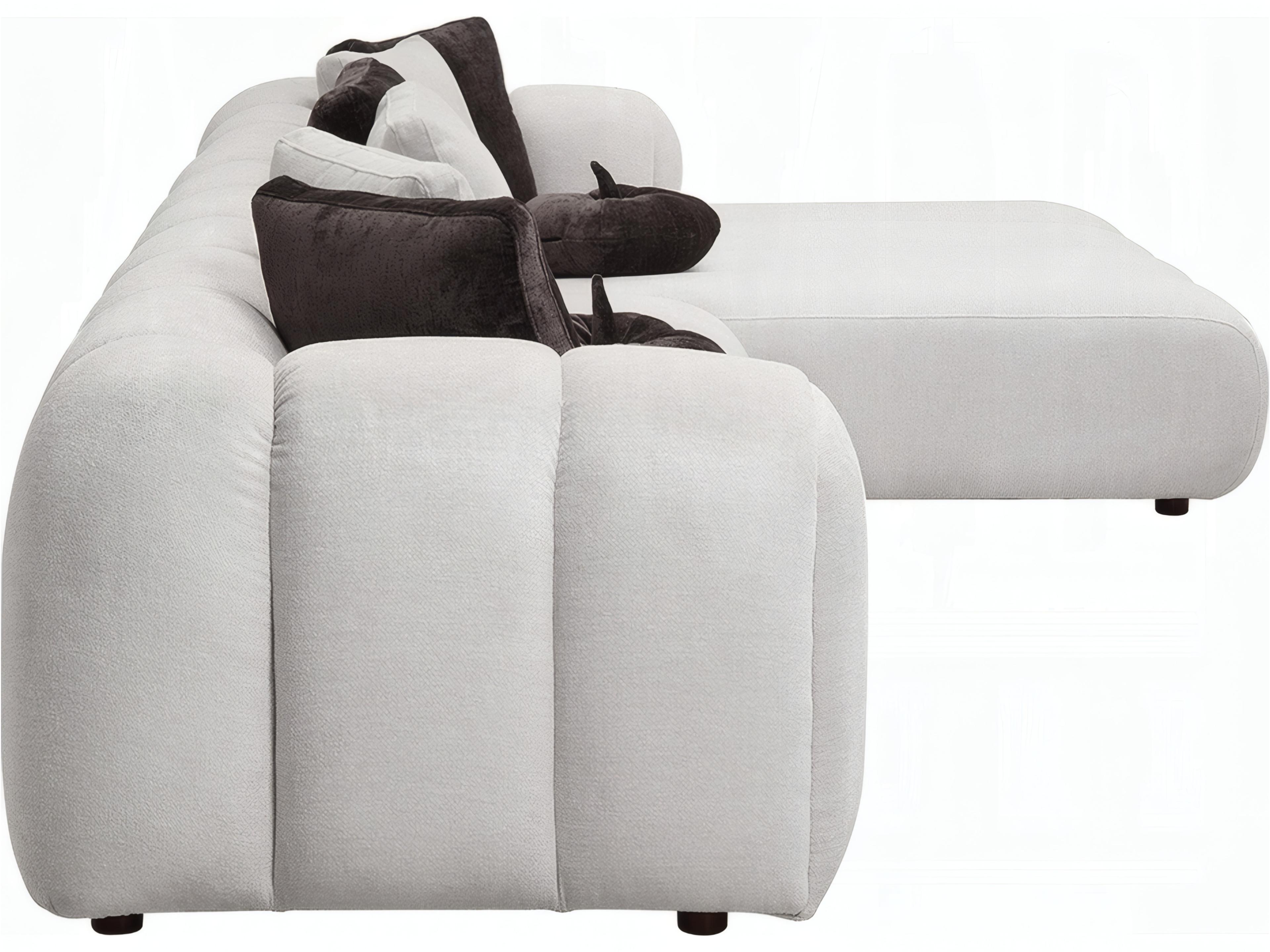 Acme Furniture Manilla Upholstered Sectional Sofa