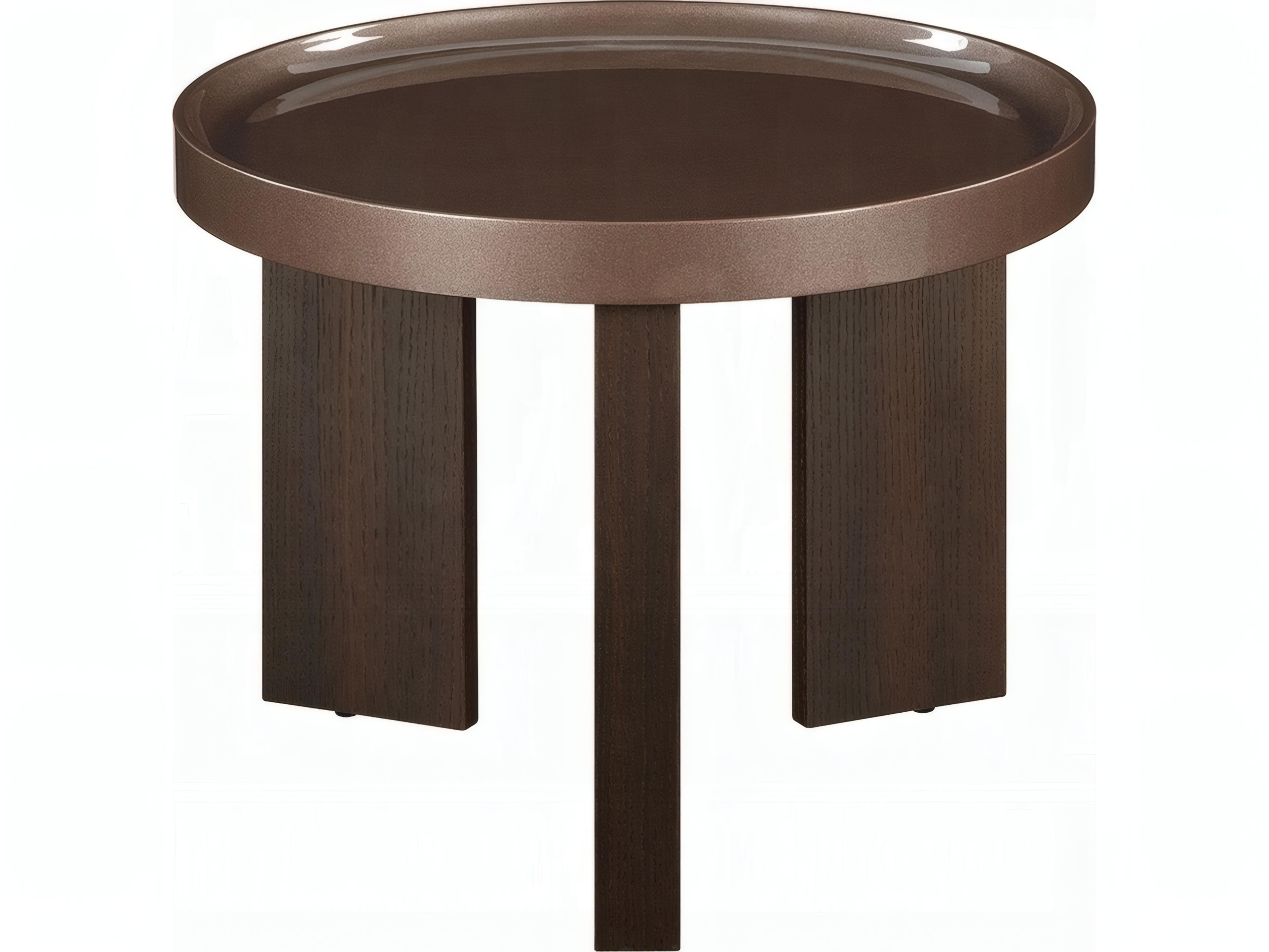 Acme Furniture Lakita Round Wood End Table