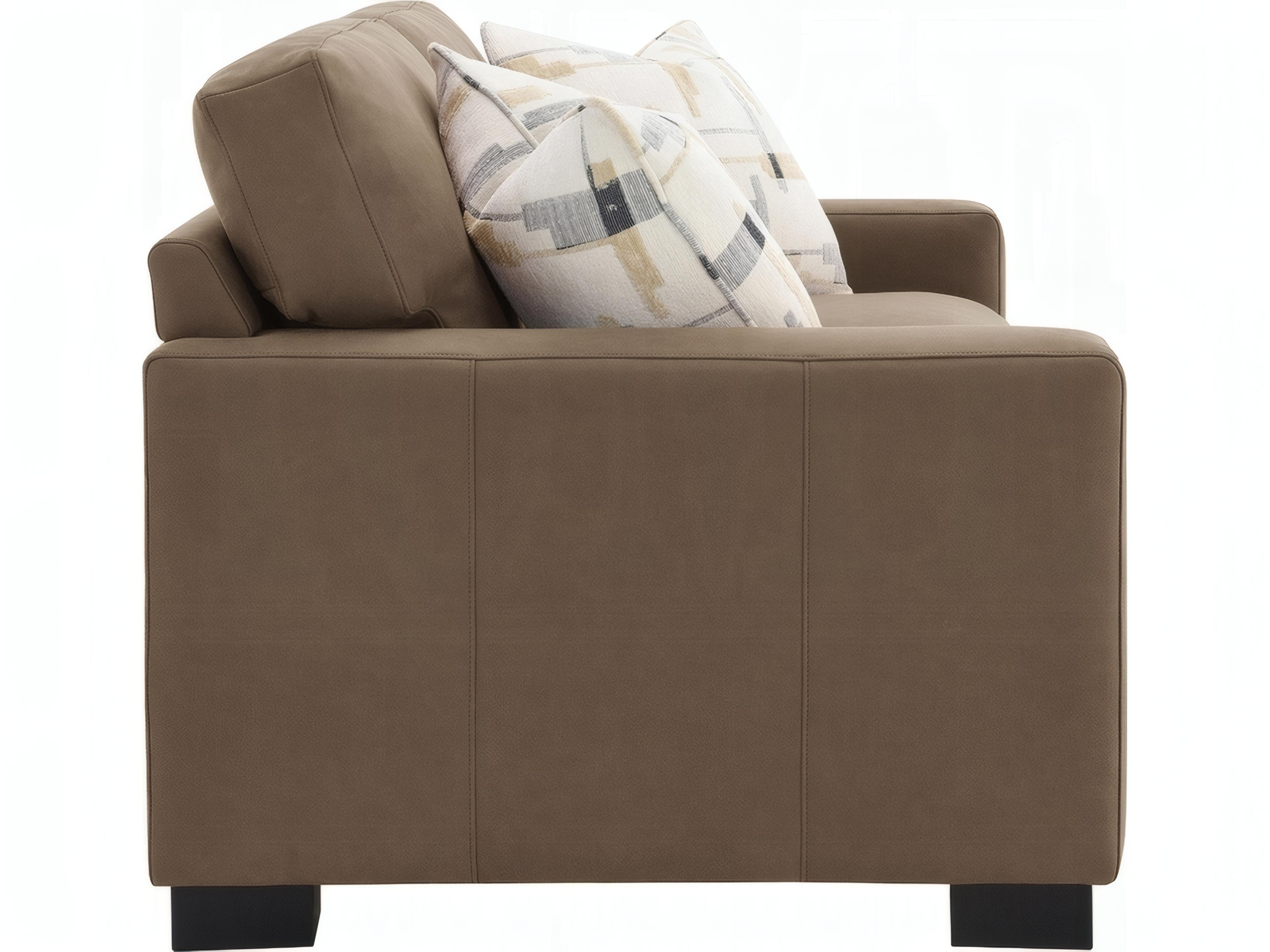 Acme Furniture Darya Brown Suede Fabric Upholstered Loveseat