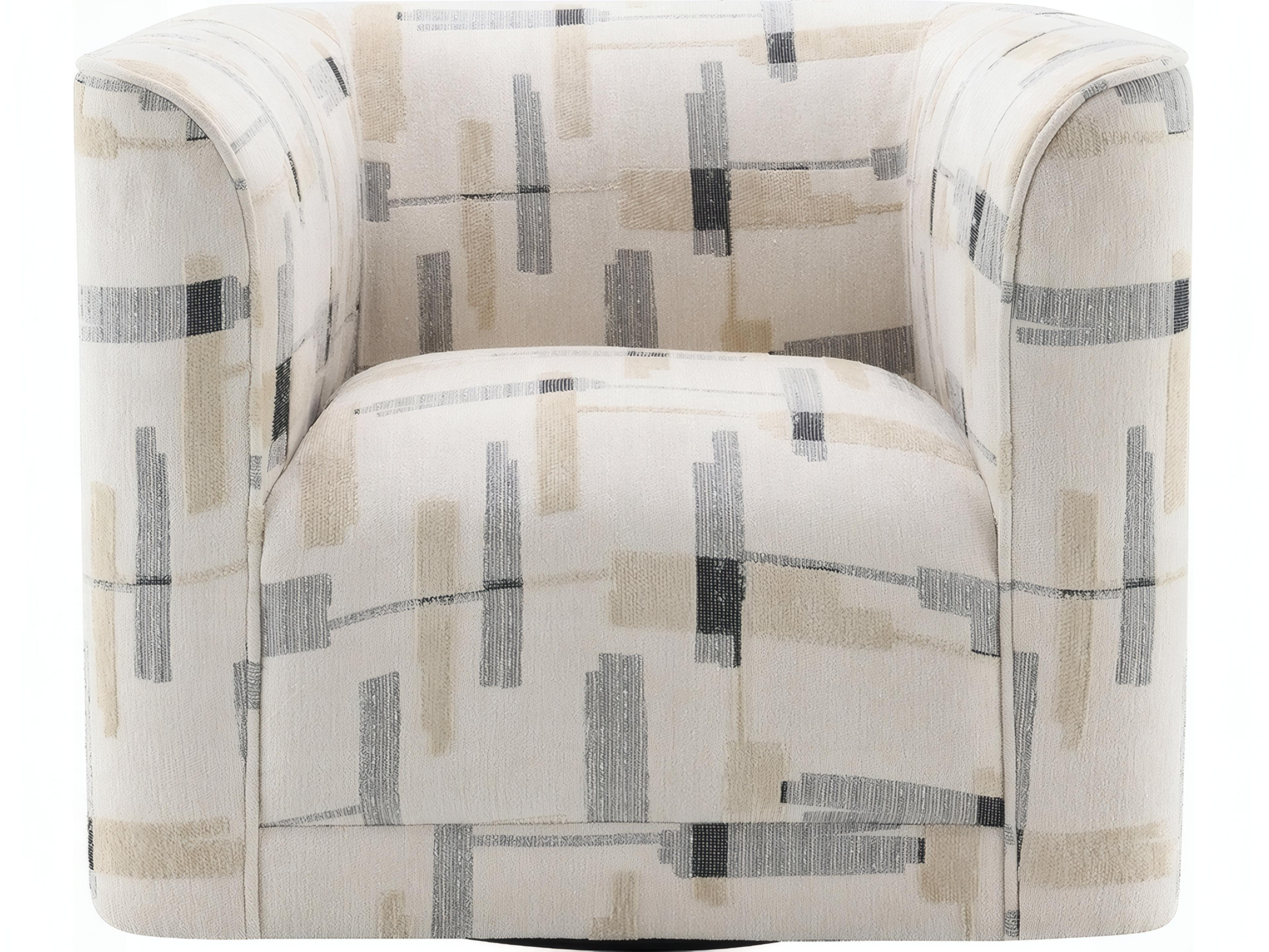 Acme Furniture Darya Swivel Beige Accent Chair