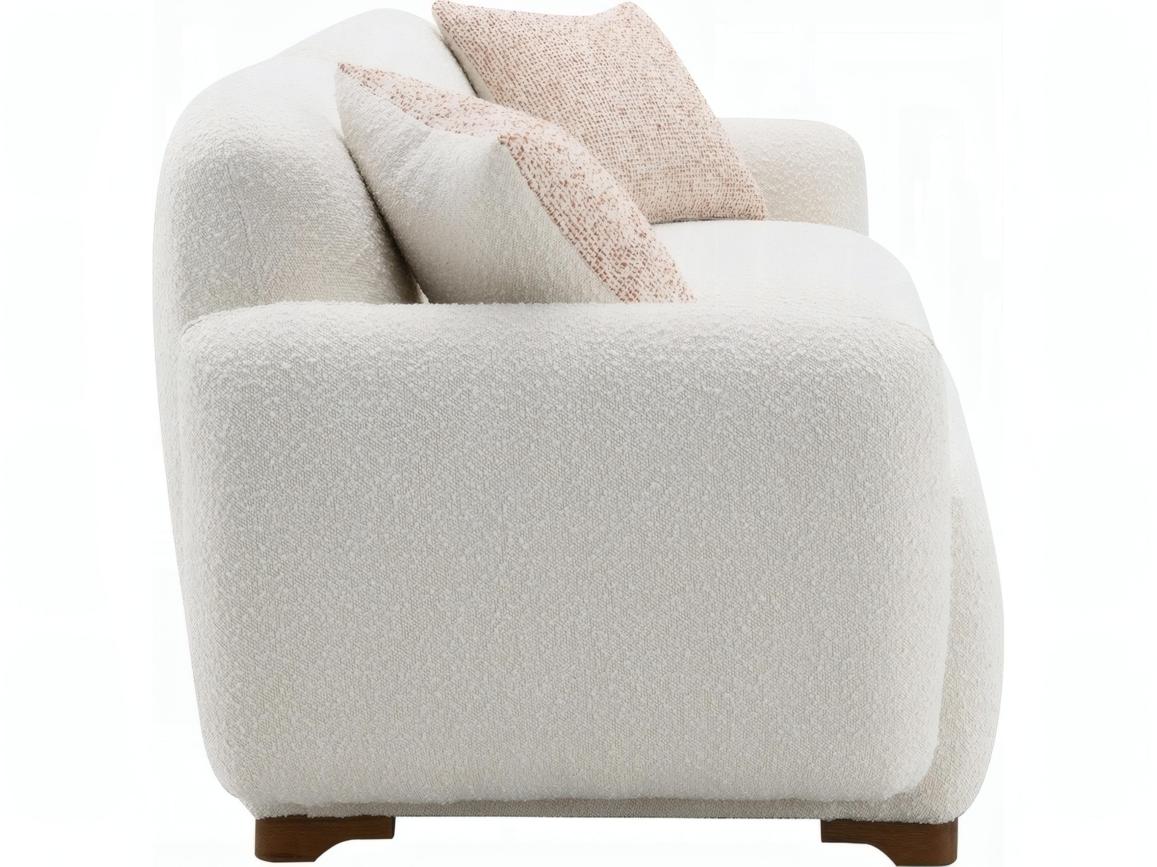 Acme Furniture Darius Beige Boucle Upholstered Sofa
