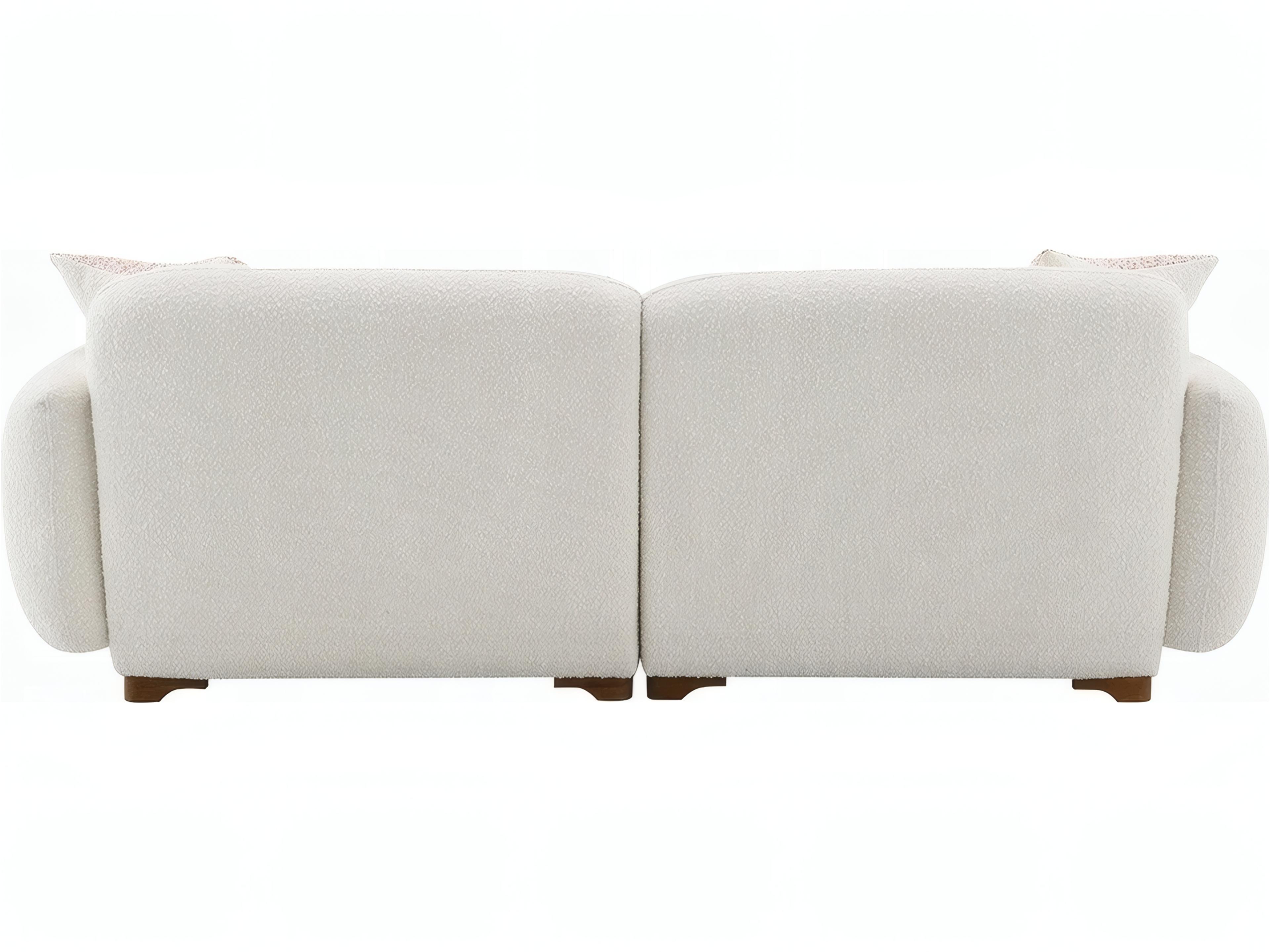 Acme Furniture Darius Beige Boucle Upholstered Sofa