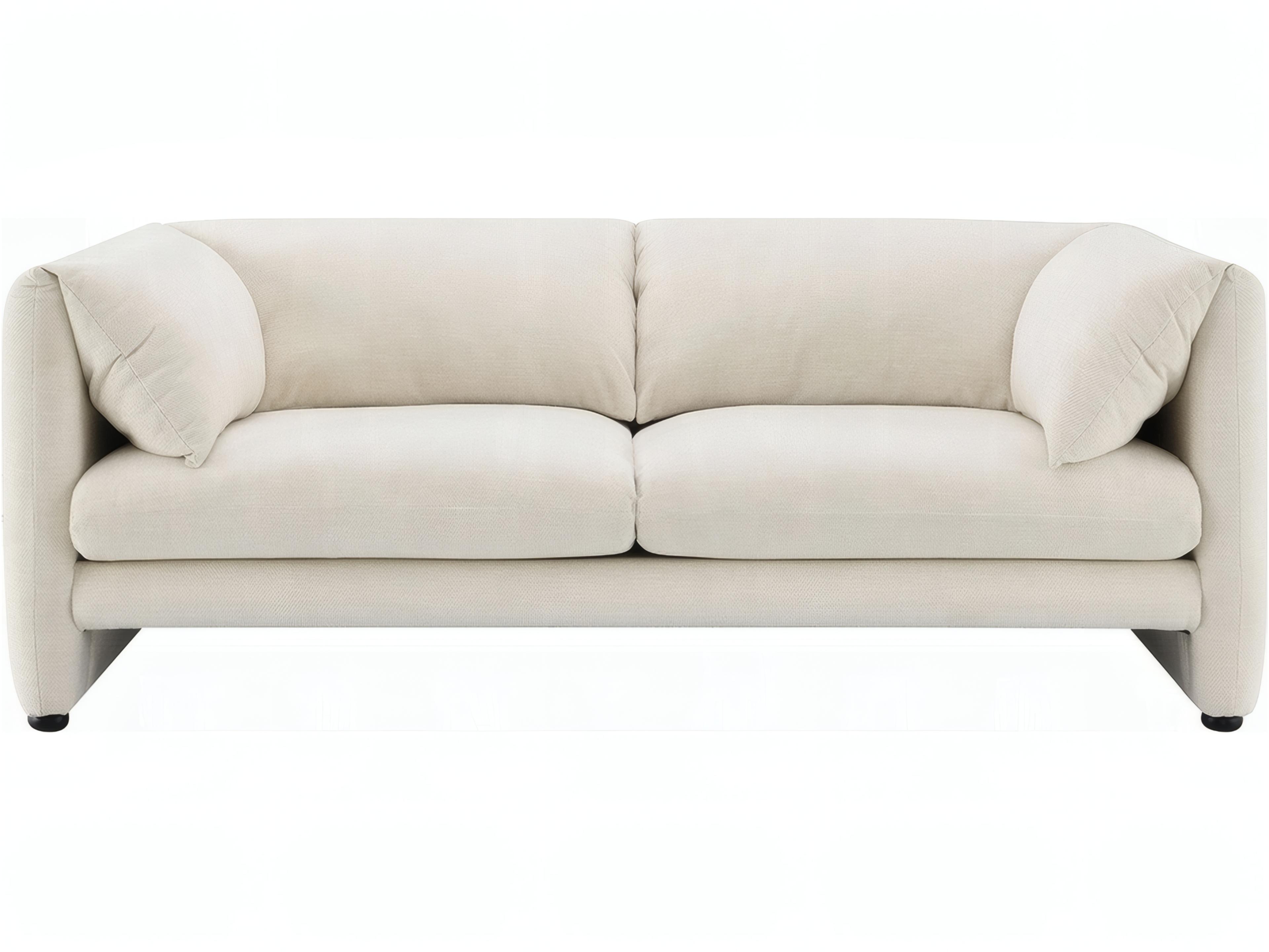 Acme Furniture Jaeda Beige Linen Upholstered Loveseat