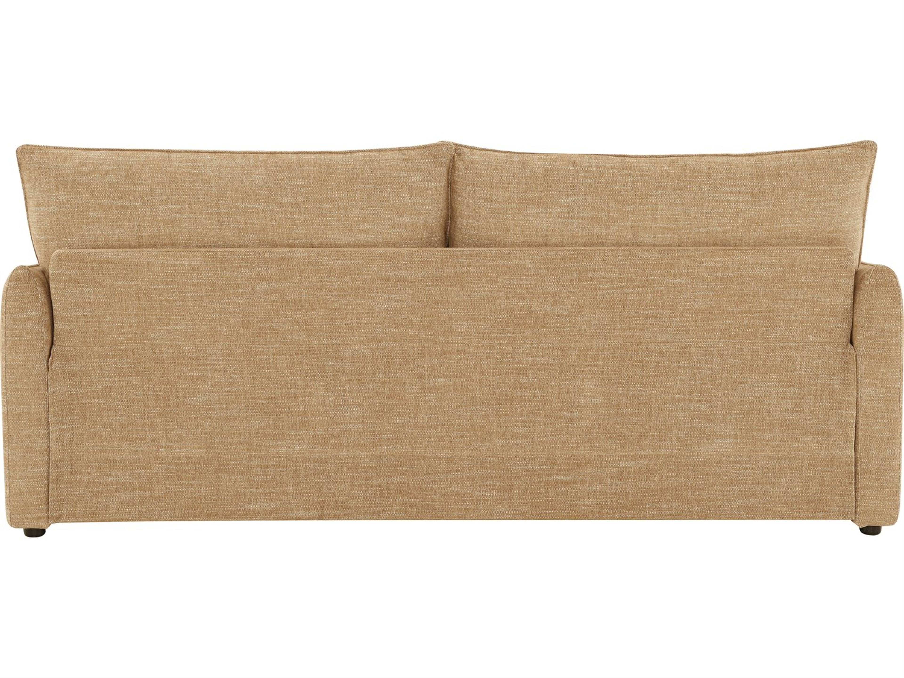Acme Furniture Cadie Mocha Chenille Beige Upholstered Sofa