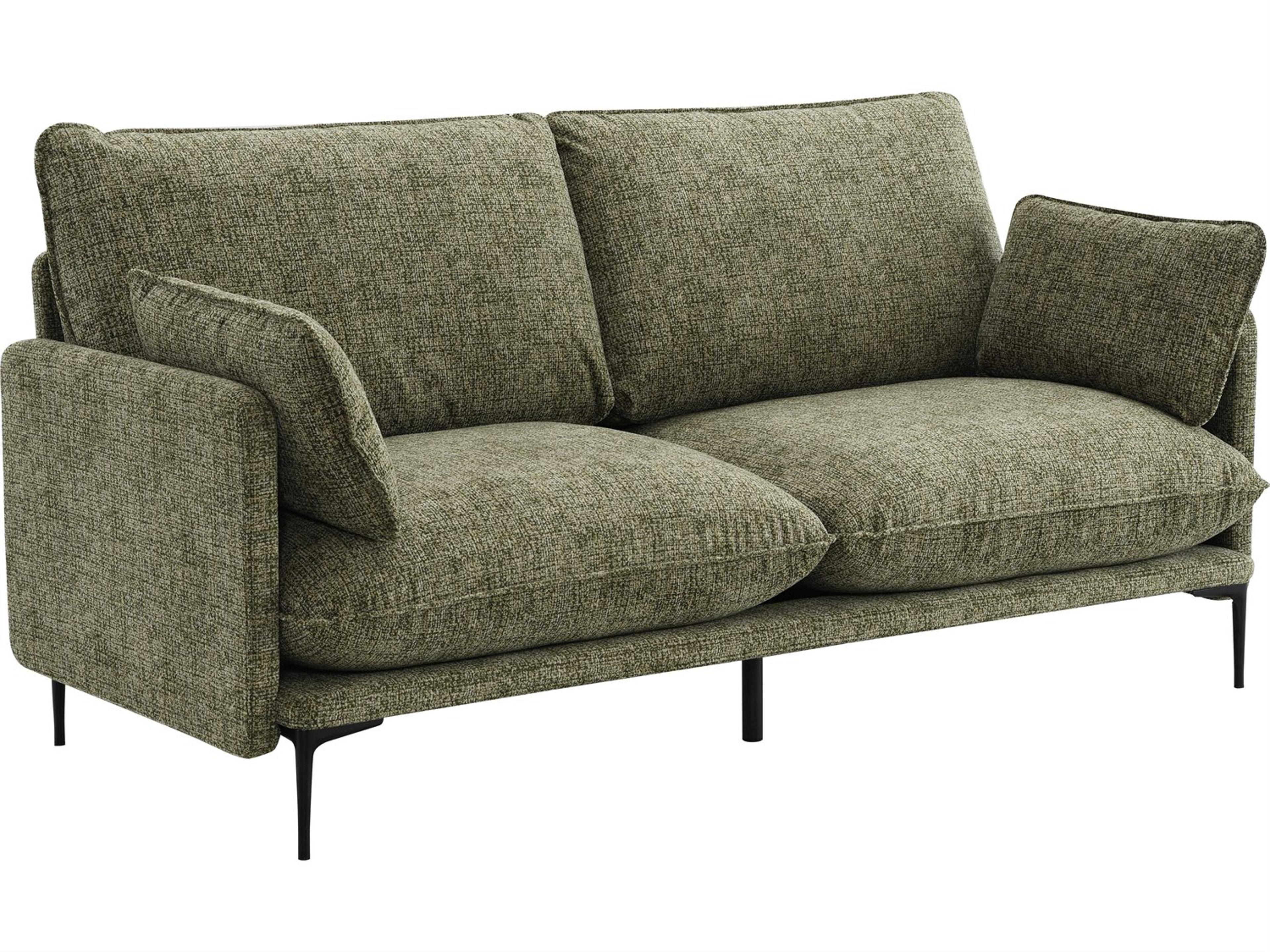 Dalton Green Fabric Upholstered Sofa