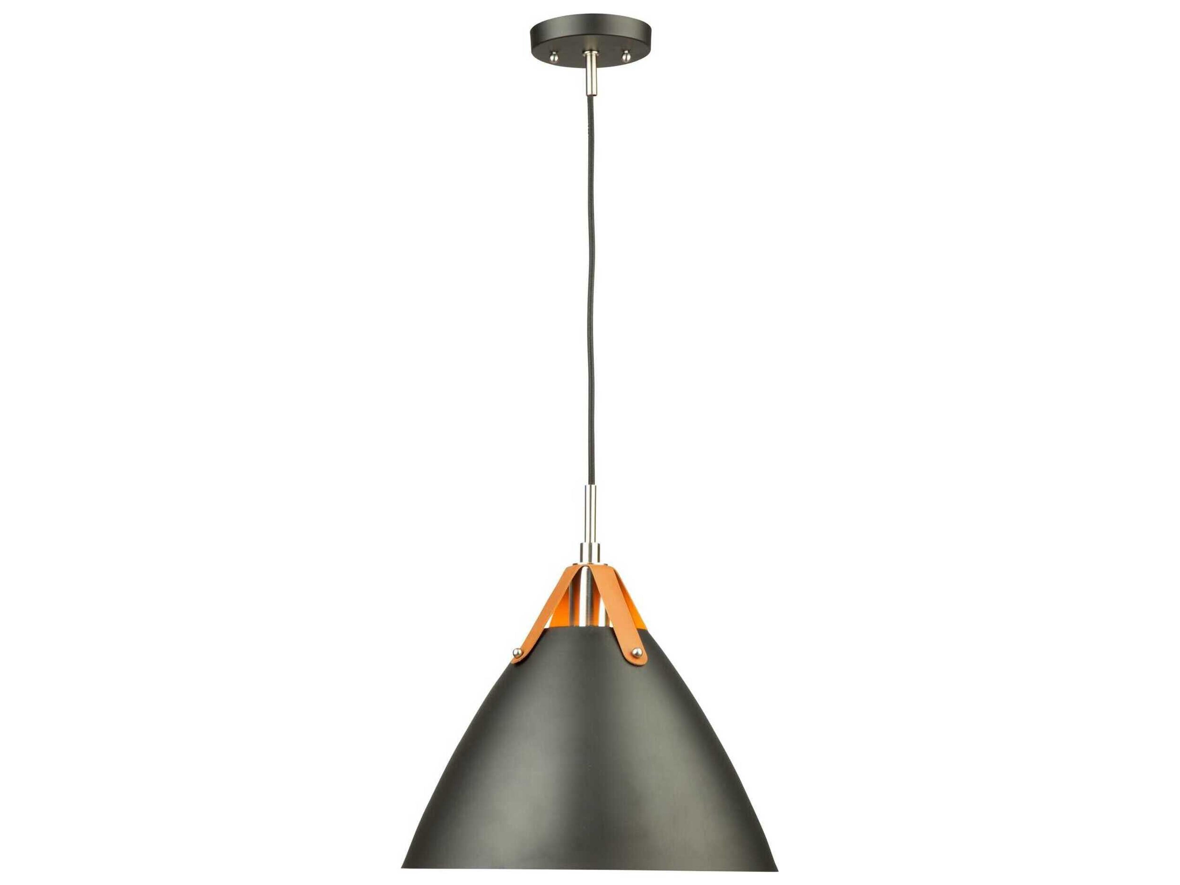 Artcraft Tote 1-Light Black Pendant