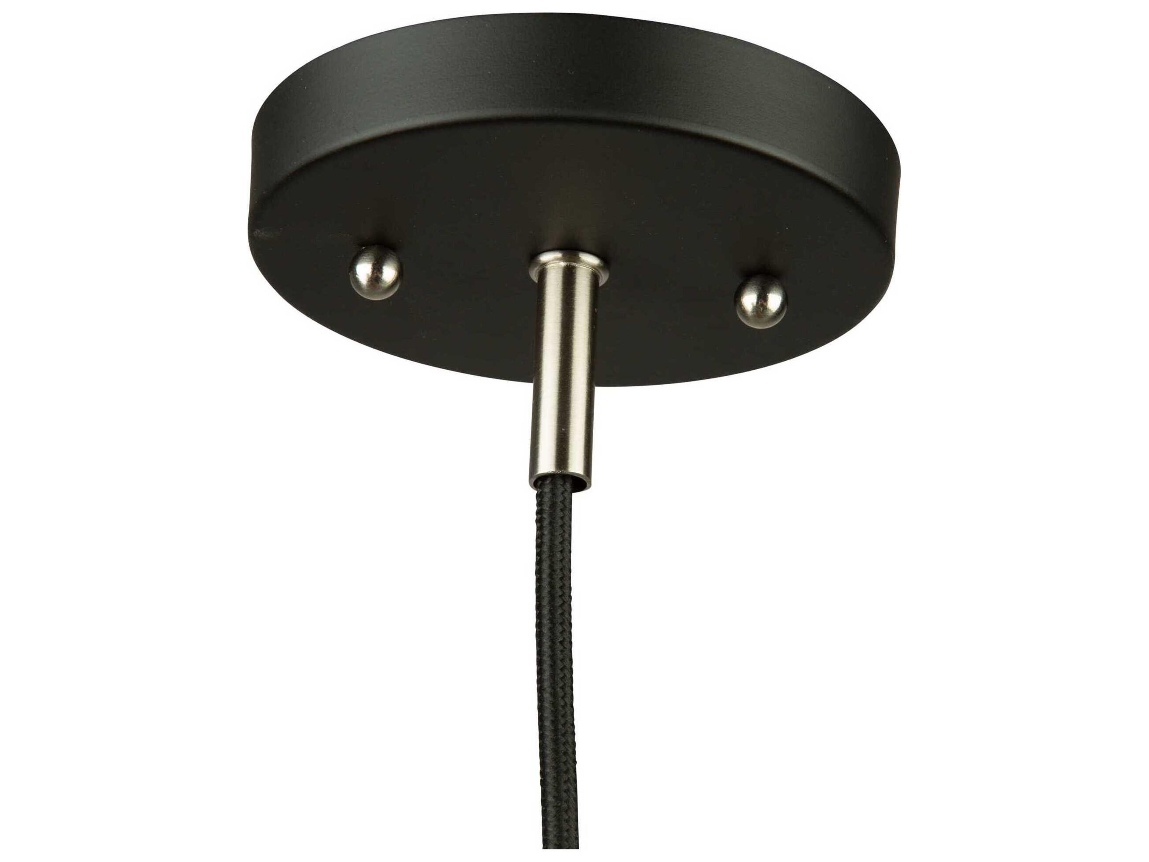 Artcraft Tote 1-Light Black Mini Pendant