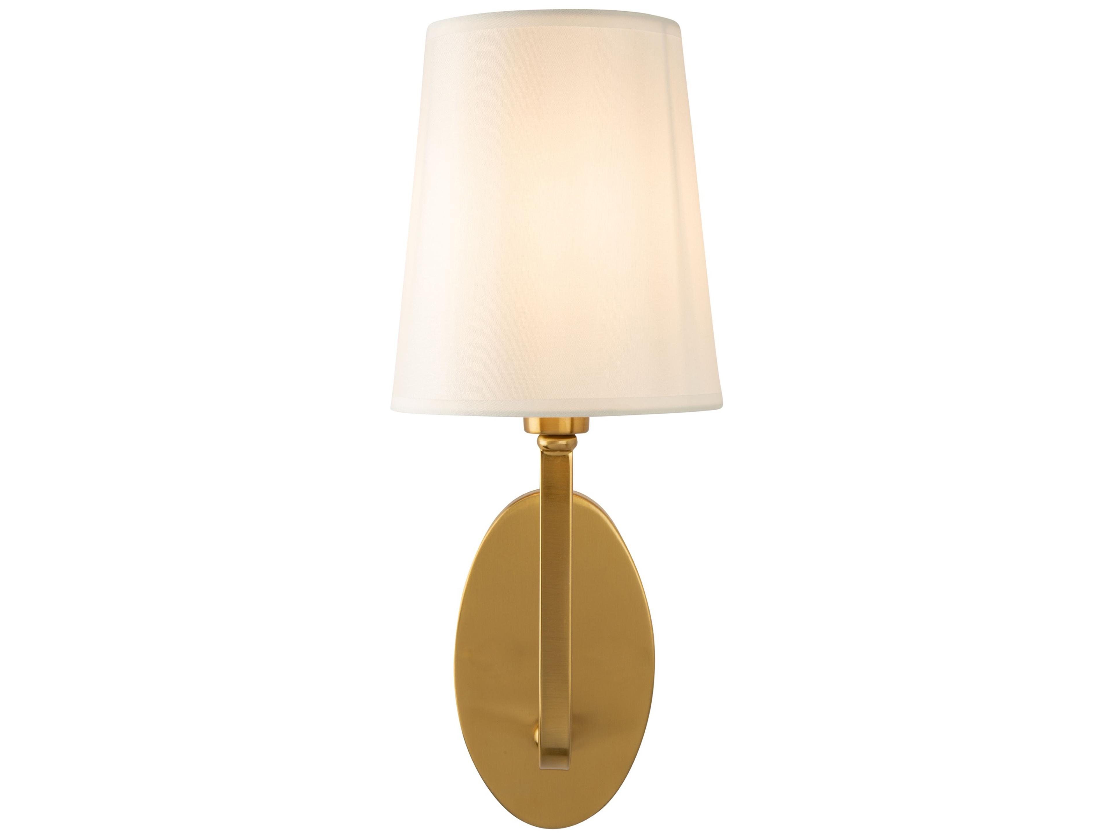 Artcraft Rhythm 1-Light Brushed Gold Wall Sconce