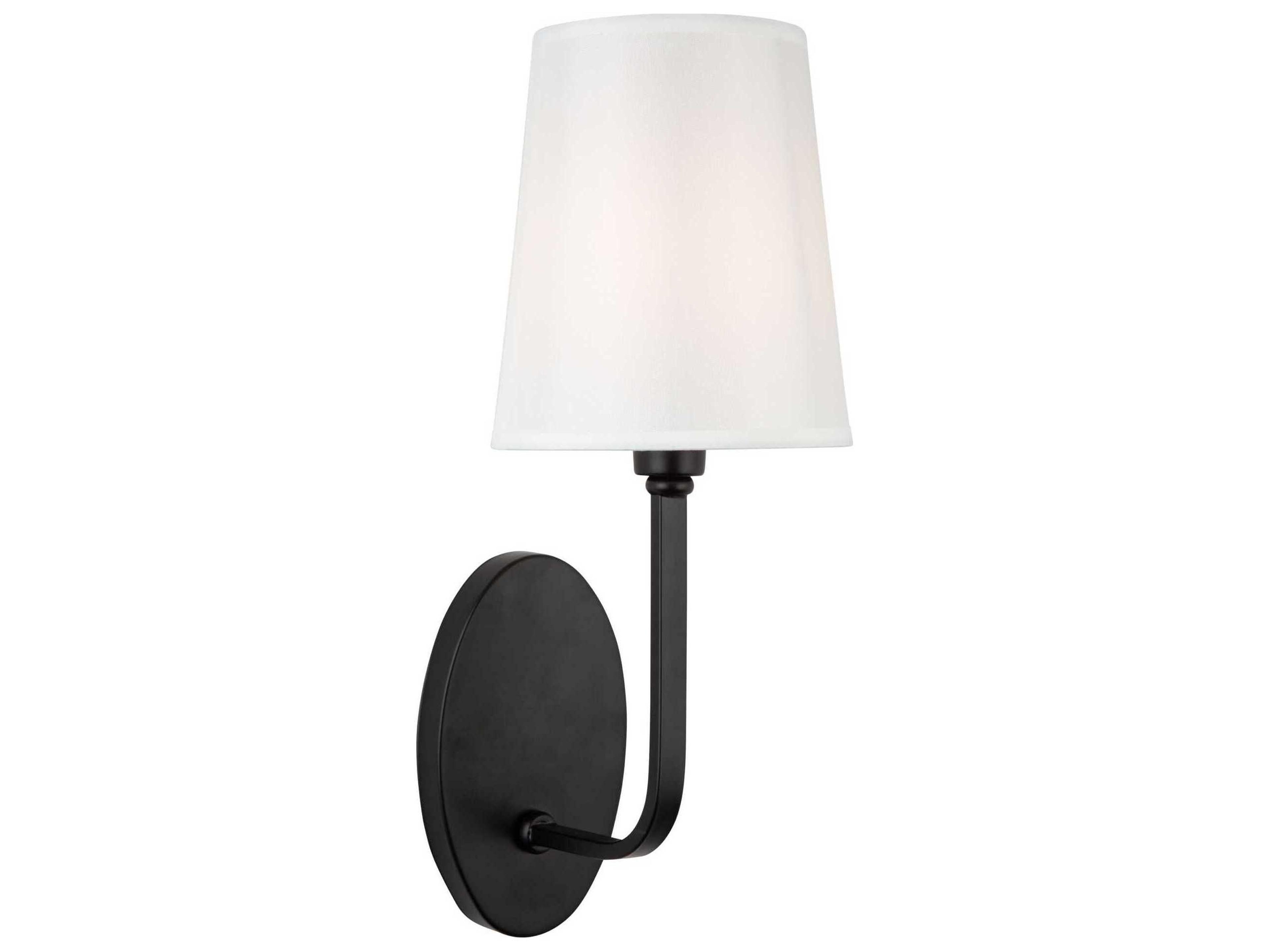 Artcraft Rhythm 1-Light Black Wall Sconce