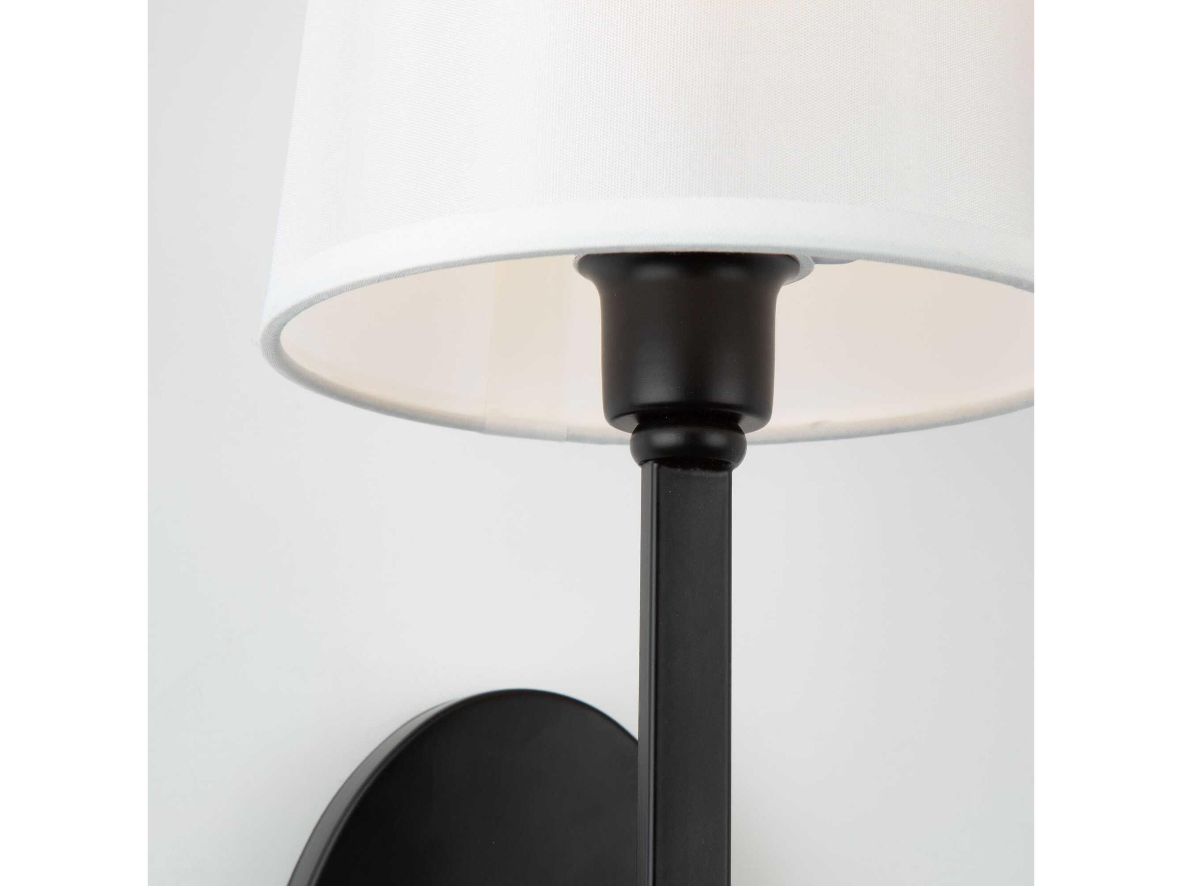 Artcraft Rhythm 1-Light Black Wall Sconce