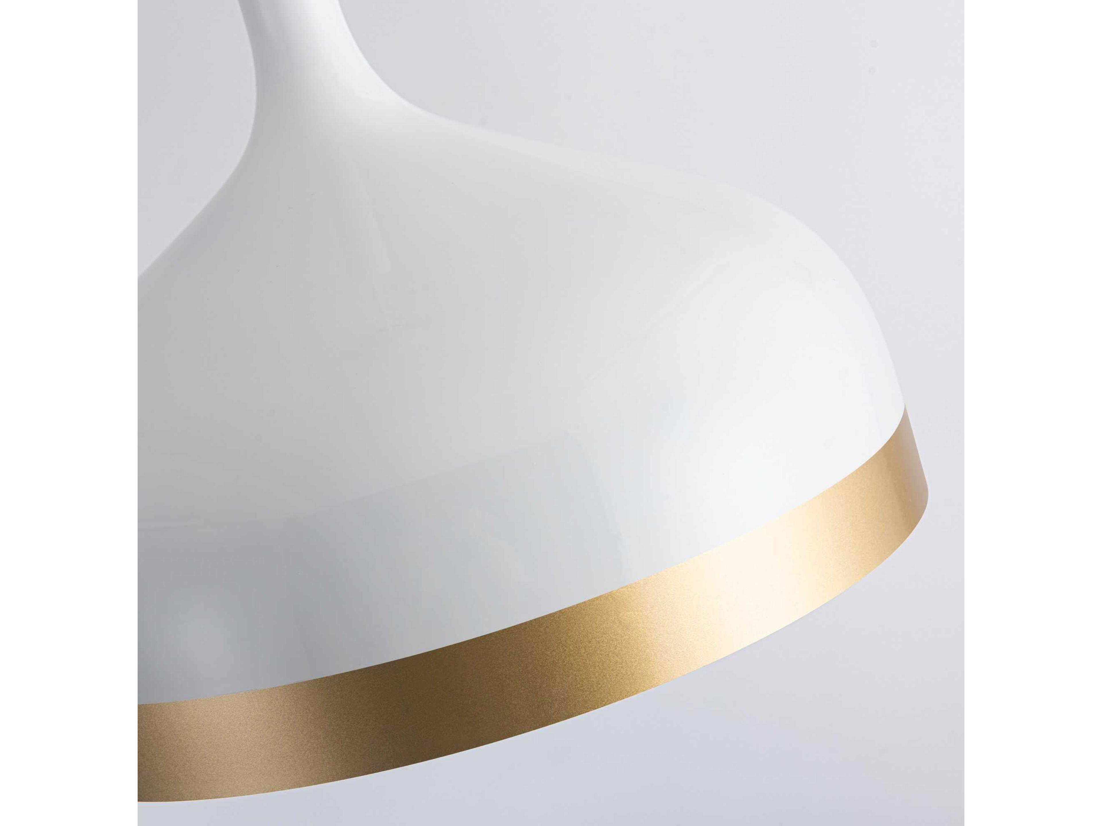 Artcraft Dash 1-Light White Gold Mini Pendant