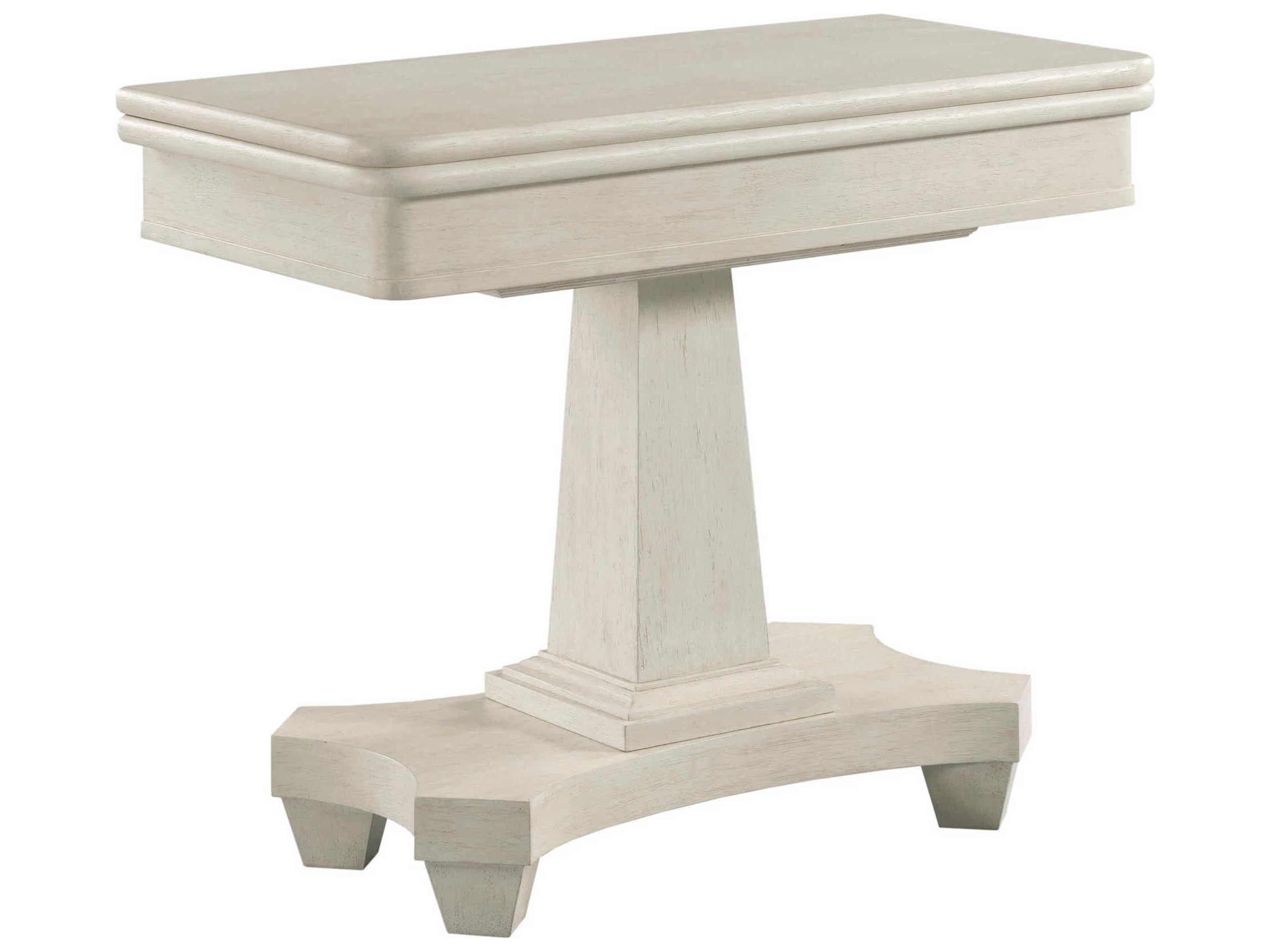 Grand Bay Montauk White Hardwood Egret Game Table