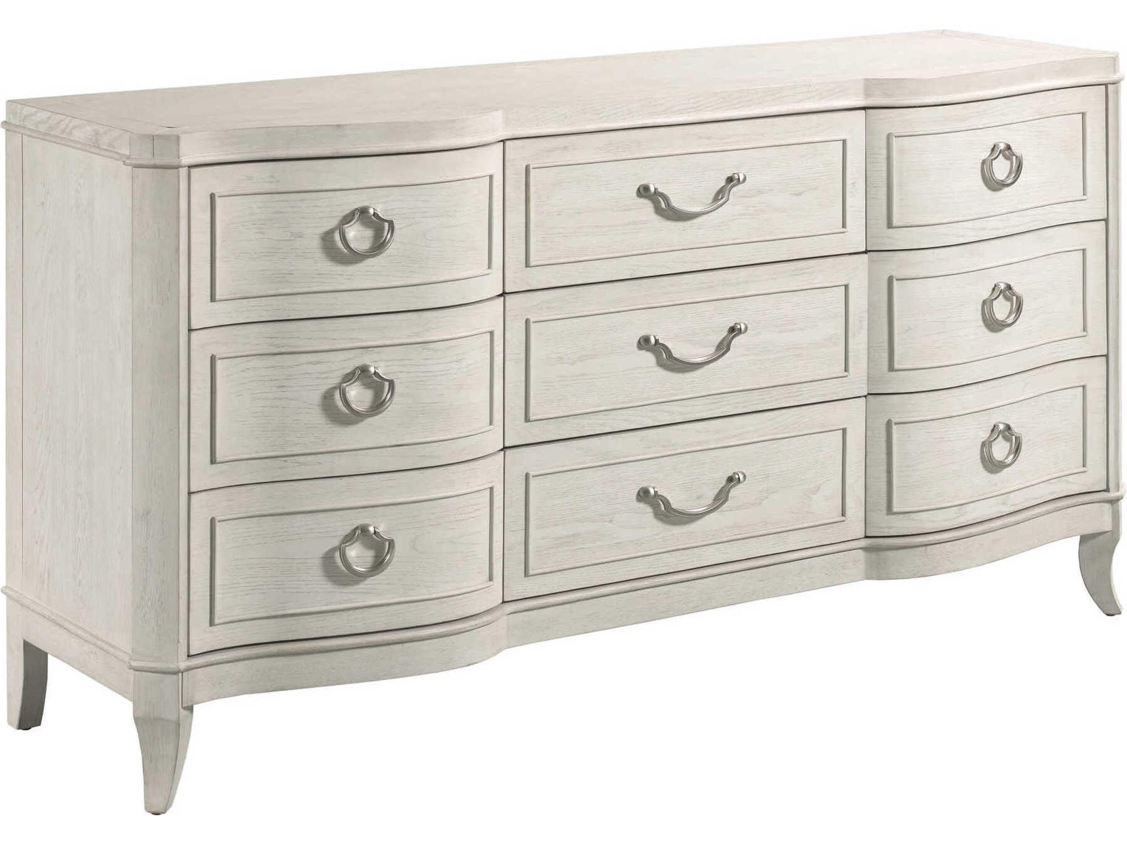 Harmony Emelie White Oak Wood Dresser