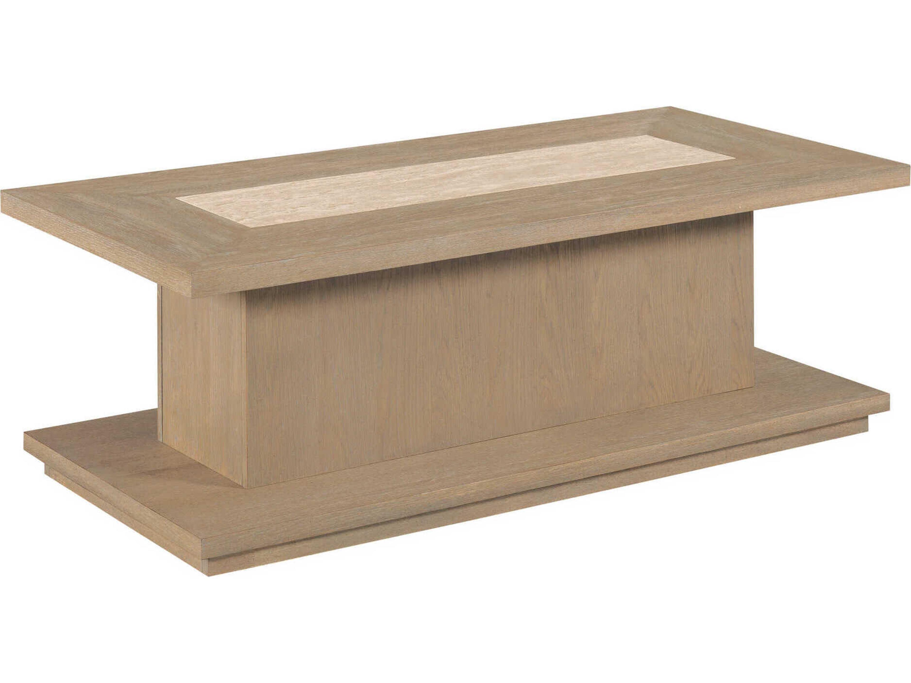 Windover Balance Rectangular Coffee Table in Sand Finish