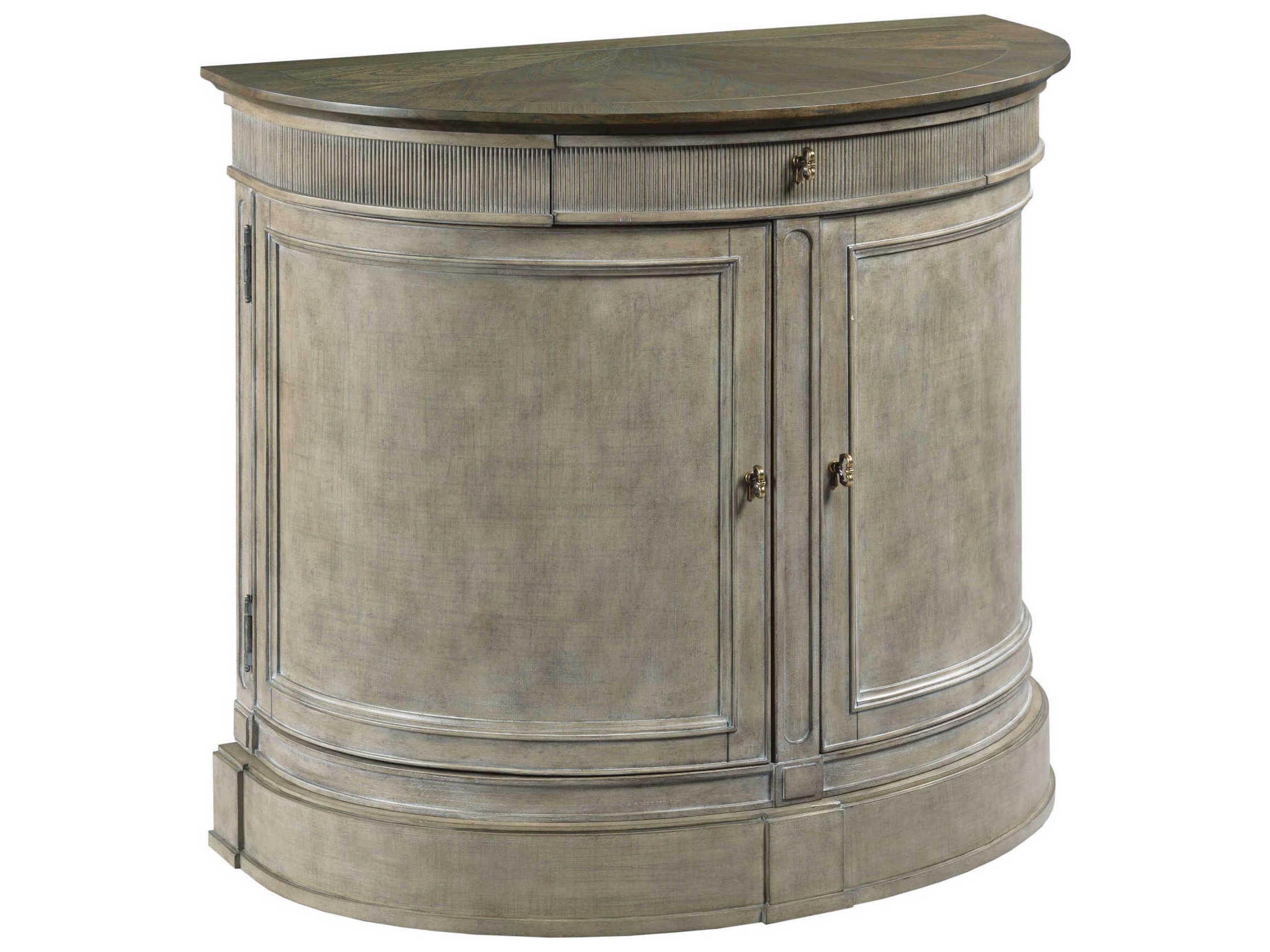 Savona 1-Drawer Gray Elm Wood Nightstand